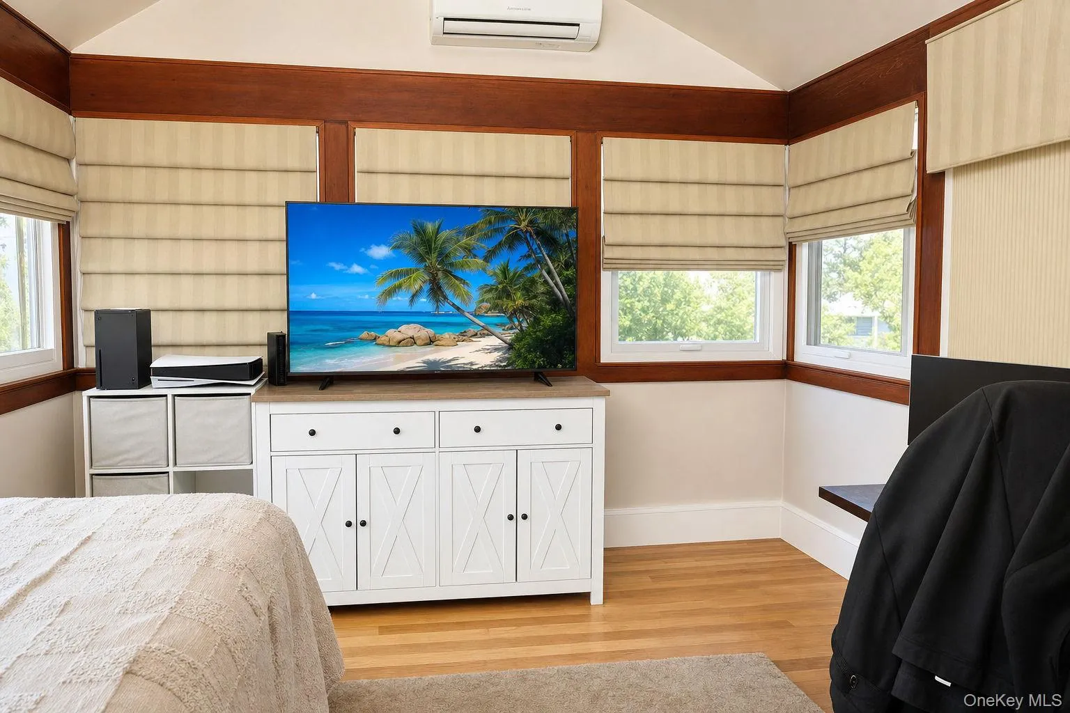 Family Room used as Bedroom Family Room used as Bedroom