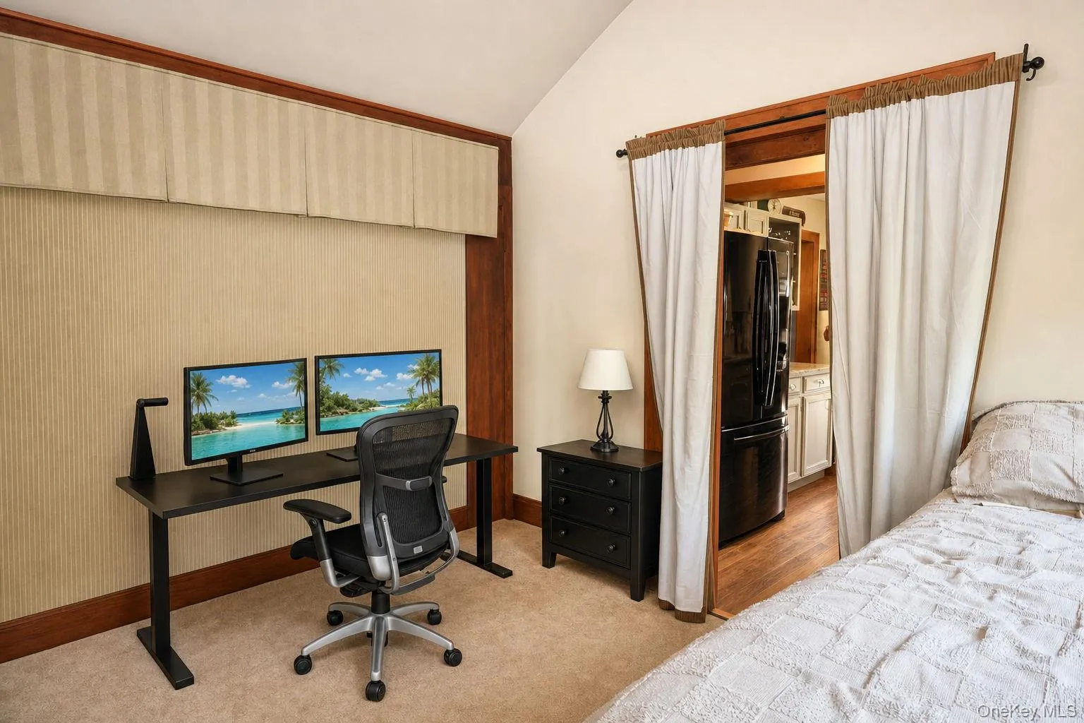 Family Room used as Bedroom Family Room used as Bedroom