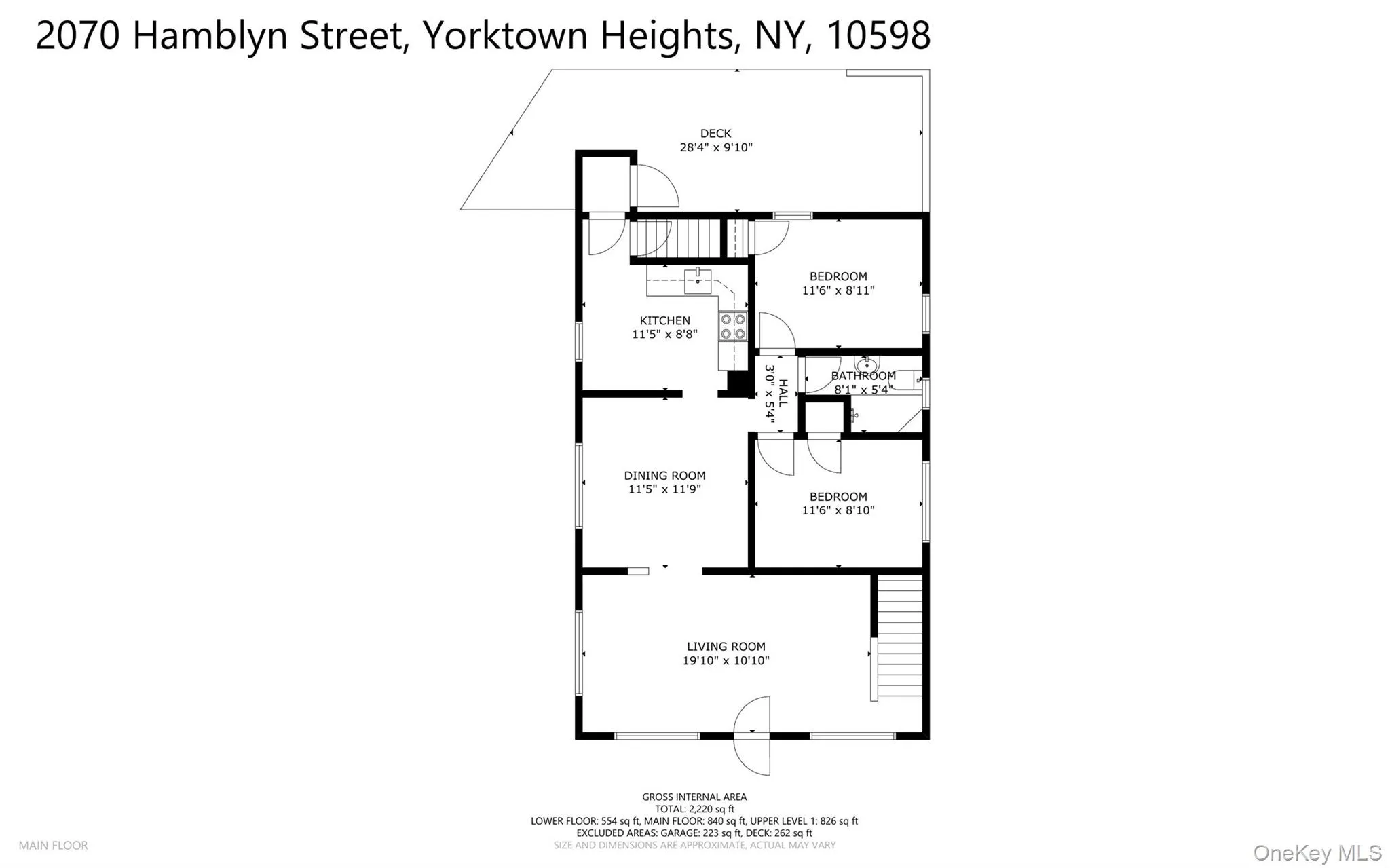 Main Level Floor Plan. Main Level Floor Plan.