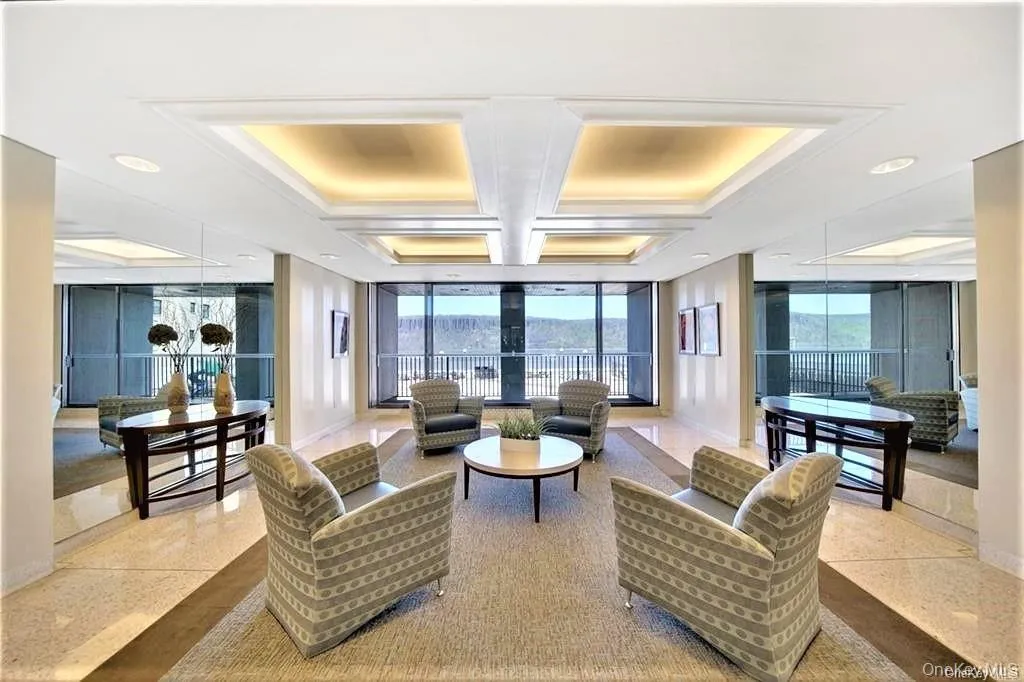 Renovated lobby with concierge Renovated lobby with concierge