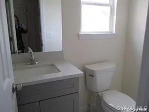 Bathroom with vanity and toilet Bathroom with vanity and toilet