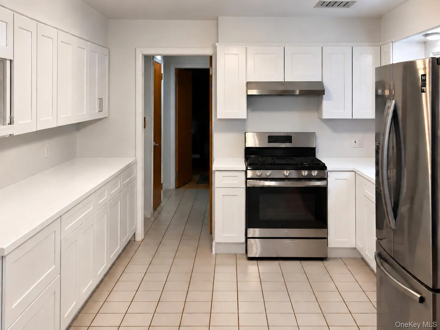 Spacious updated kitchen. Spacious updated kitchen.