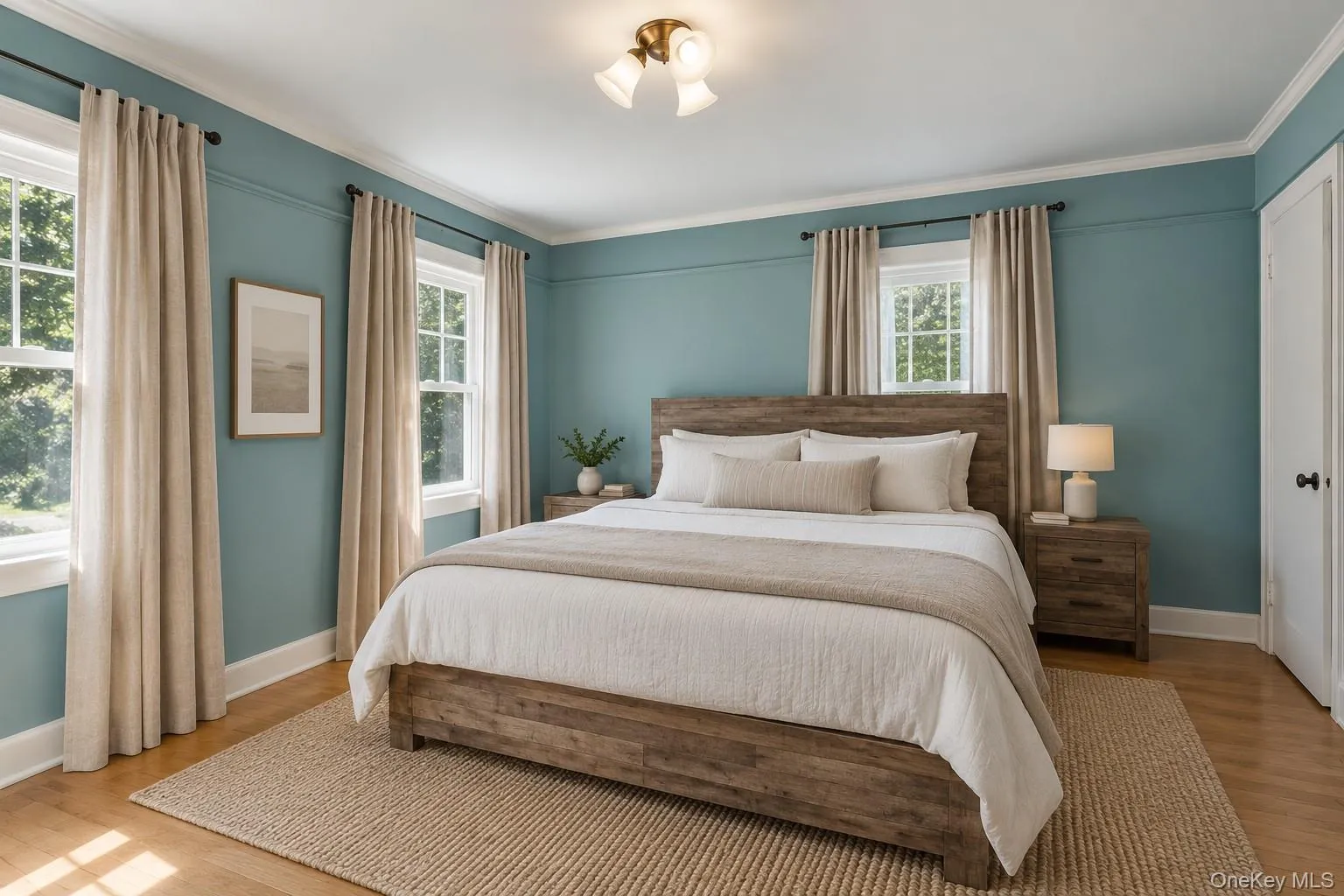 1st Floor Bedroom #2 virtually staged. 1st Floor Bedroom #2 virtually staged.