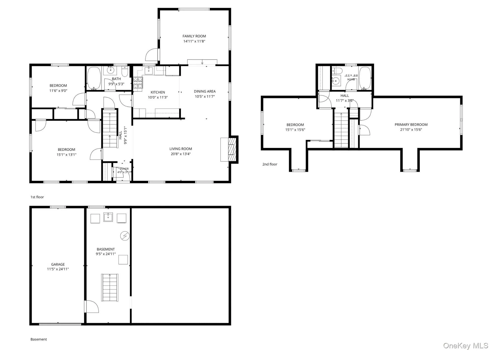 All levels floorplans. All levels floorplans.