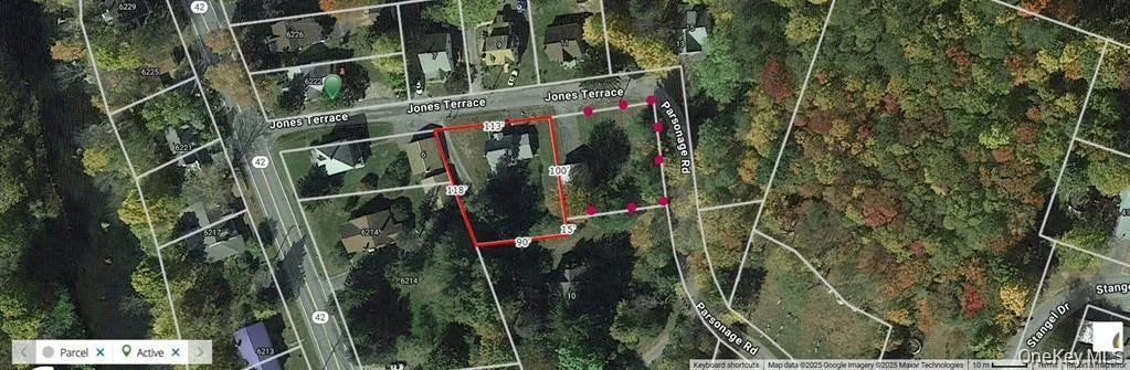 Aerial Property View. Displaying the property's boundaries and surrounding parcels Aerial Property View. Displaying the property's boundaries and surrounding parcels