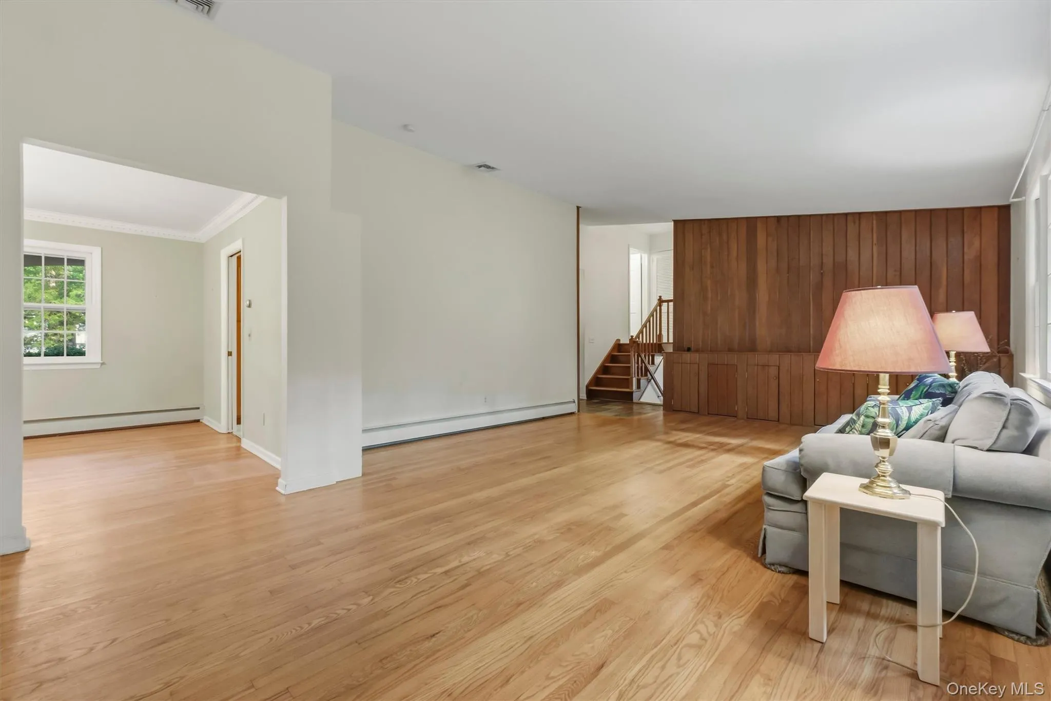 To the left is the dining room . Great living room storage To the left is the dining room . Great living room storage
