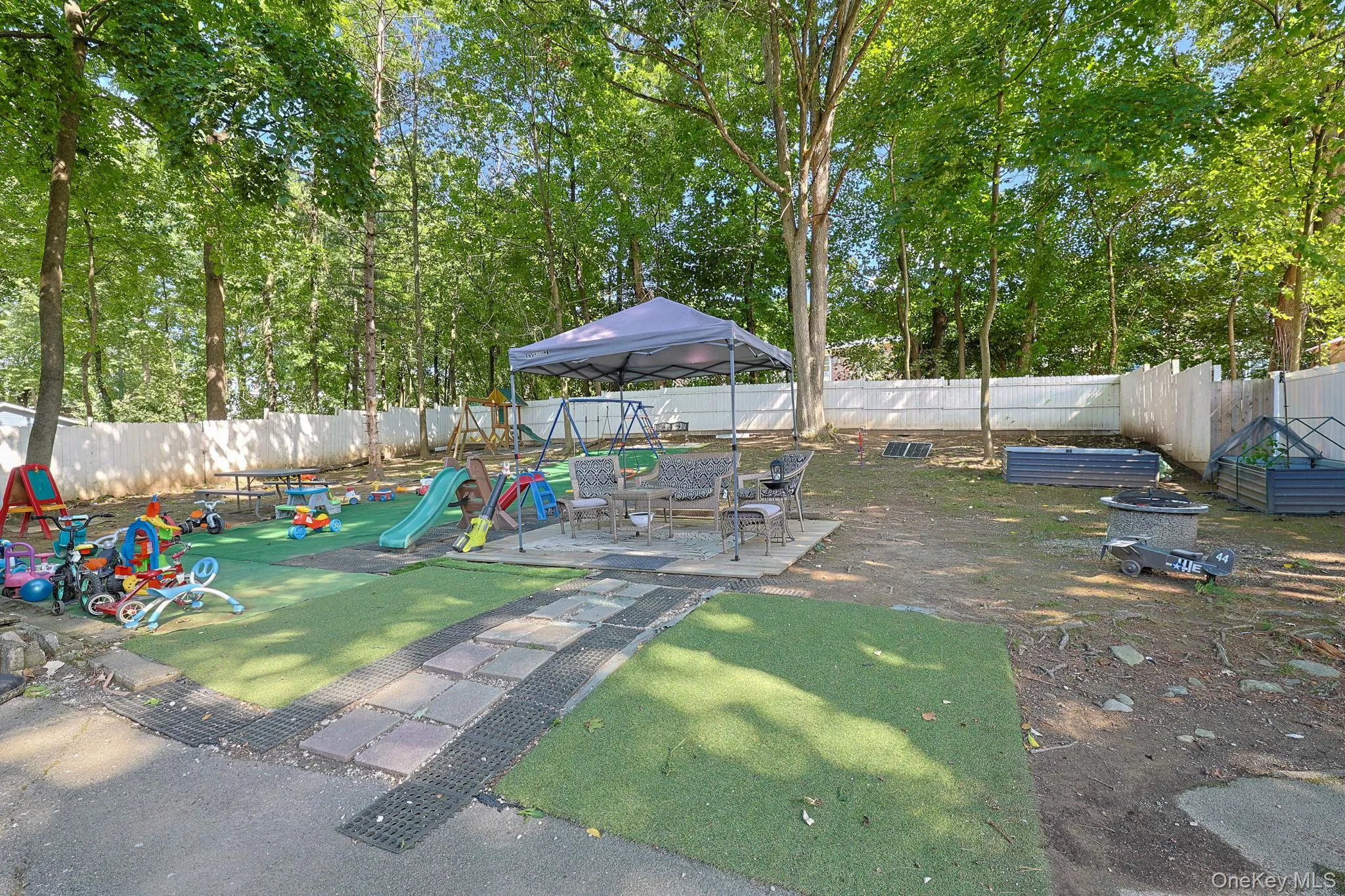 Backyard. Backyard.