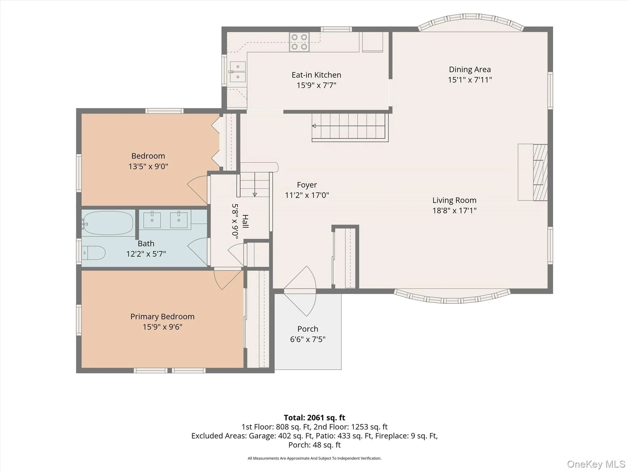 Main level floor plan Main level floor plan