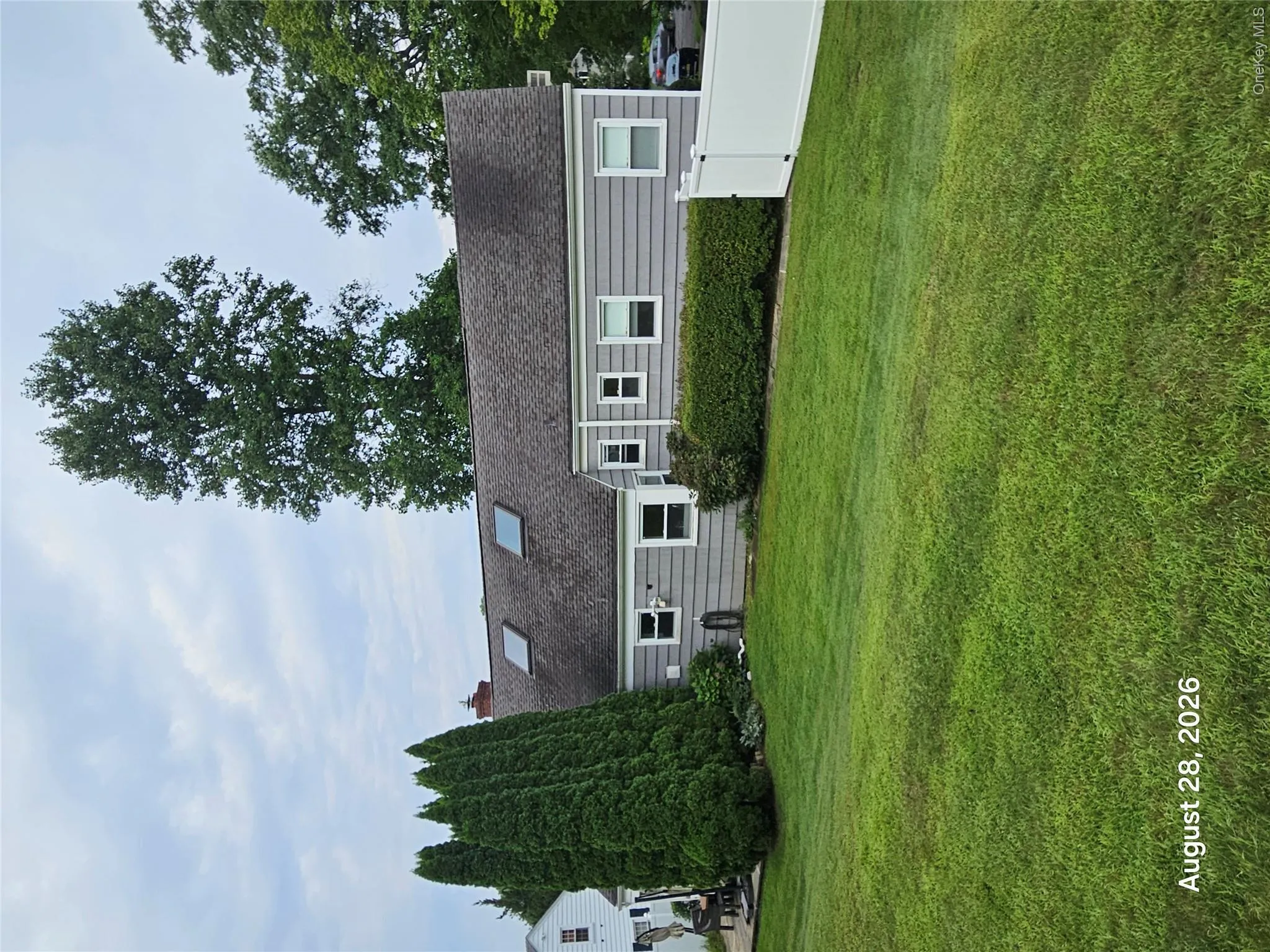 Rear of house. Rear of house.