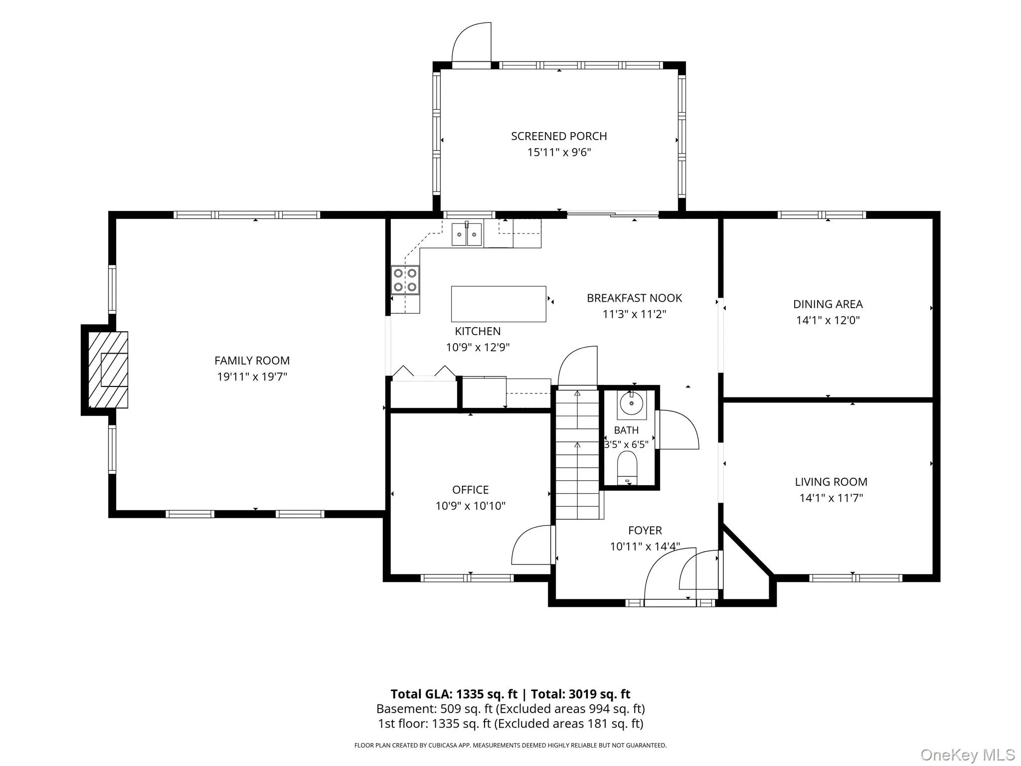Main Level Floor Plan Main Level Floor Plan