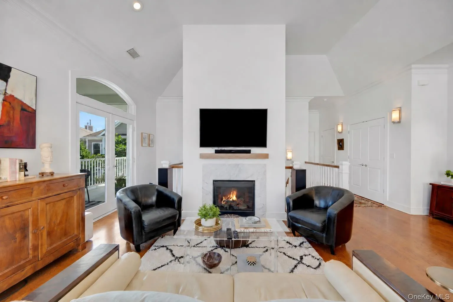 Lovely gas fireplace for cold winter nights Lovely gas fireplace for cold winter nights