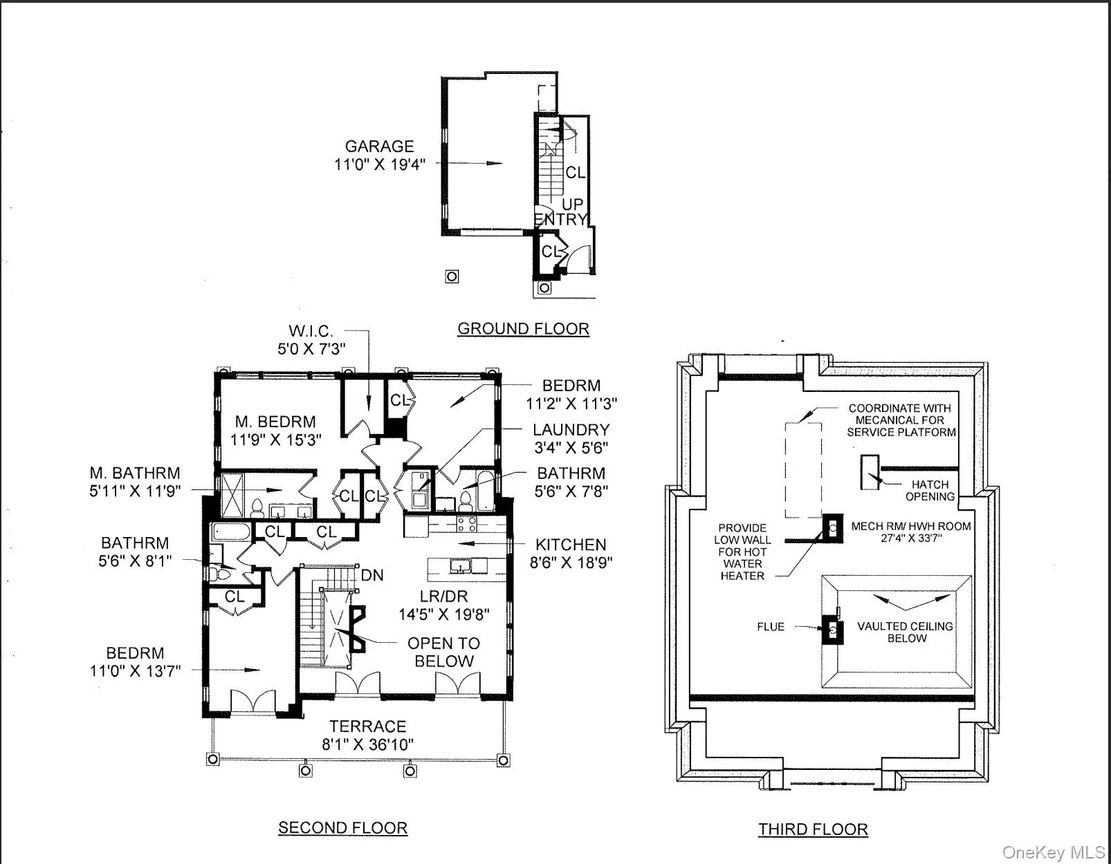 Another floor plan that includes the attic space. Another floor plan that includes the attic space.