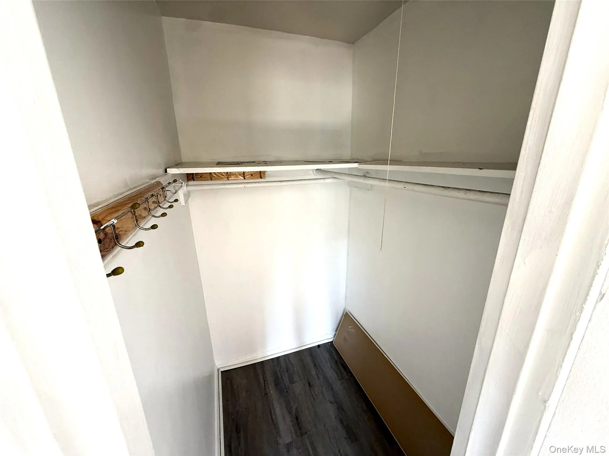 Walk-in bedroom closet. Walk-in bedroom closet.