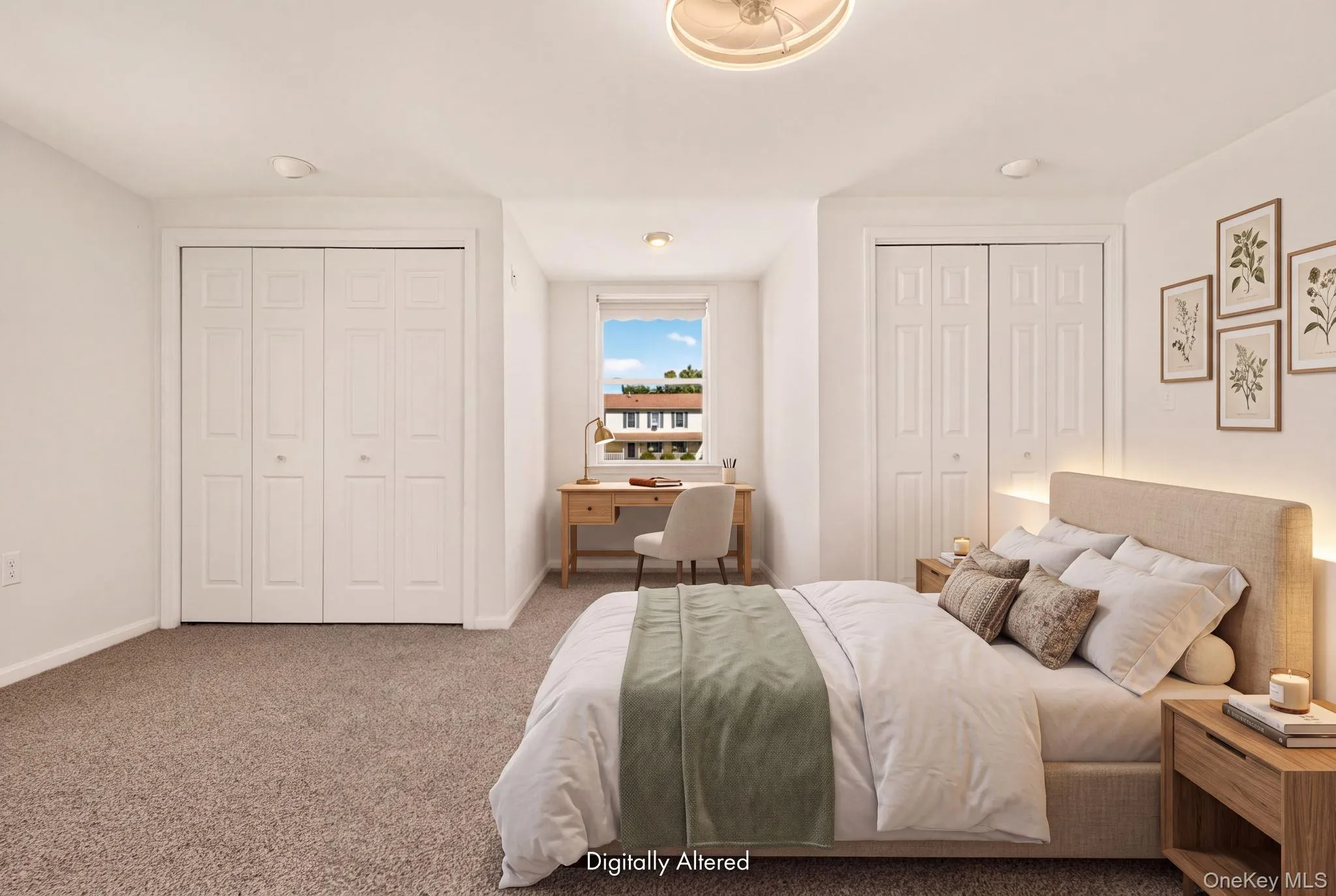 virtually staged Bedroom #4 virtually staged Bedroom #4