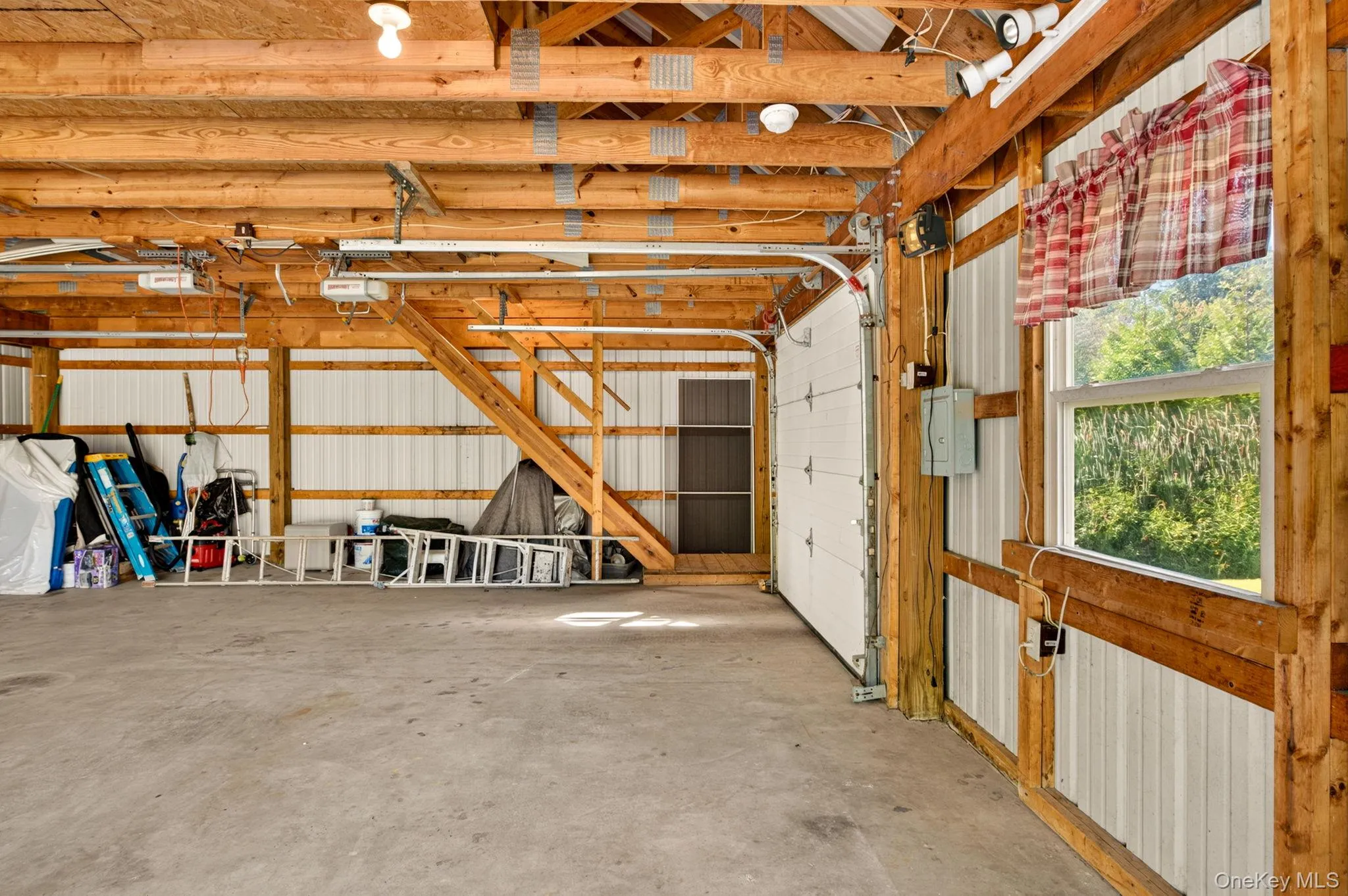 24' x 30' garage with loft and doors on 3 sides 24' x 30' garage with loft and doors on 3 sides