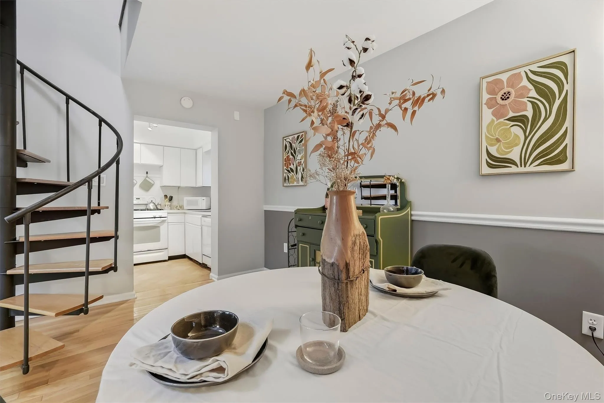Dedicated dining space with an easy flow into the kitchen and living room. Dedicated dining space with an easy flow into the kitchen and living room.