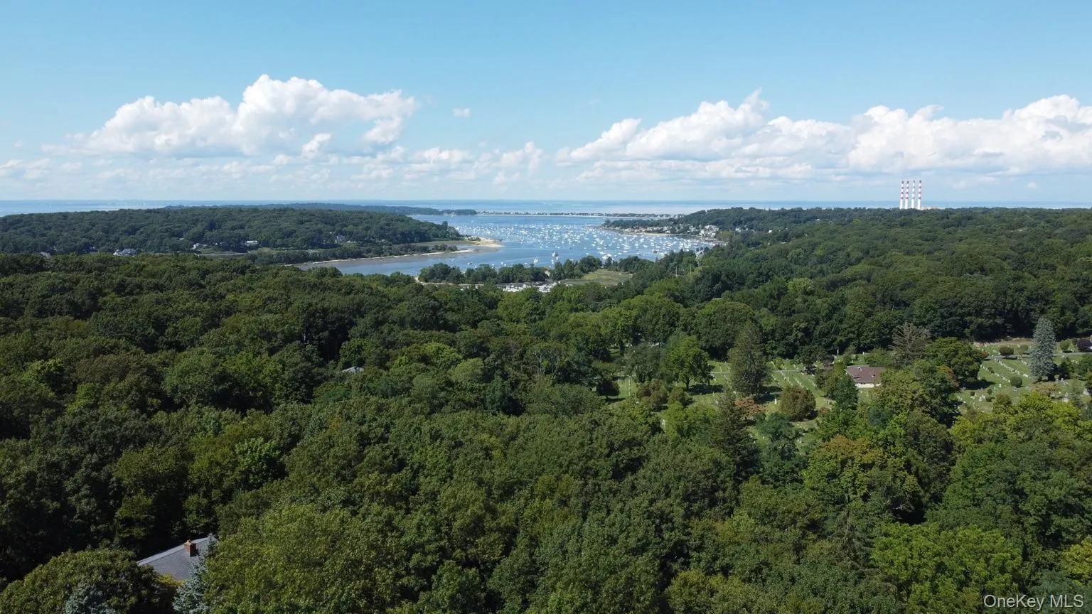 Aerial view of winter water view Aerial view of winter water view