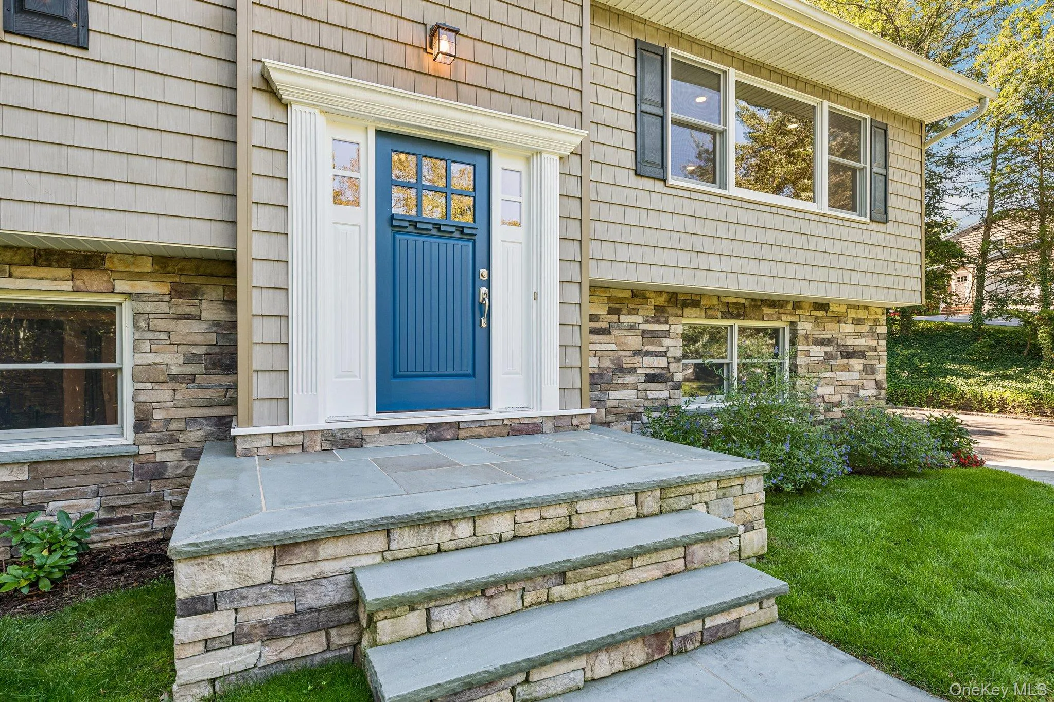 Inviting front stoop Inviting front stoop