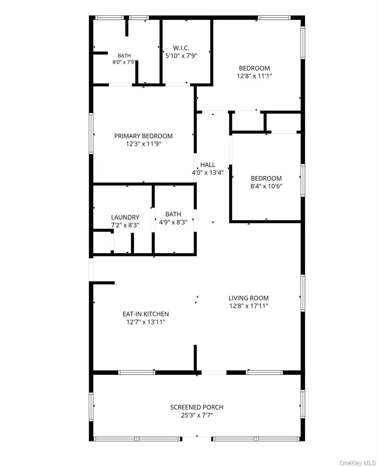 Floor plan with dimensions Floor plan with dimensions