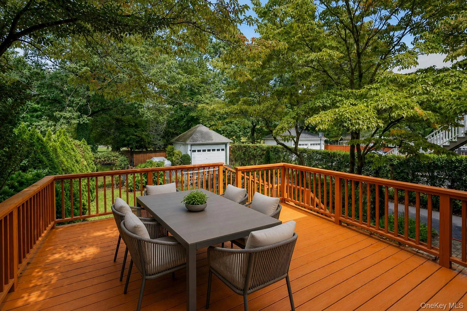 Deck off Kitchen Deck off Kitchen