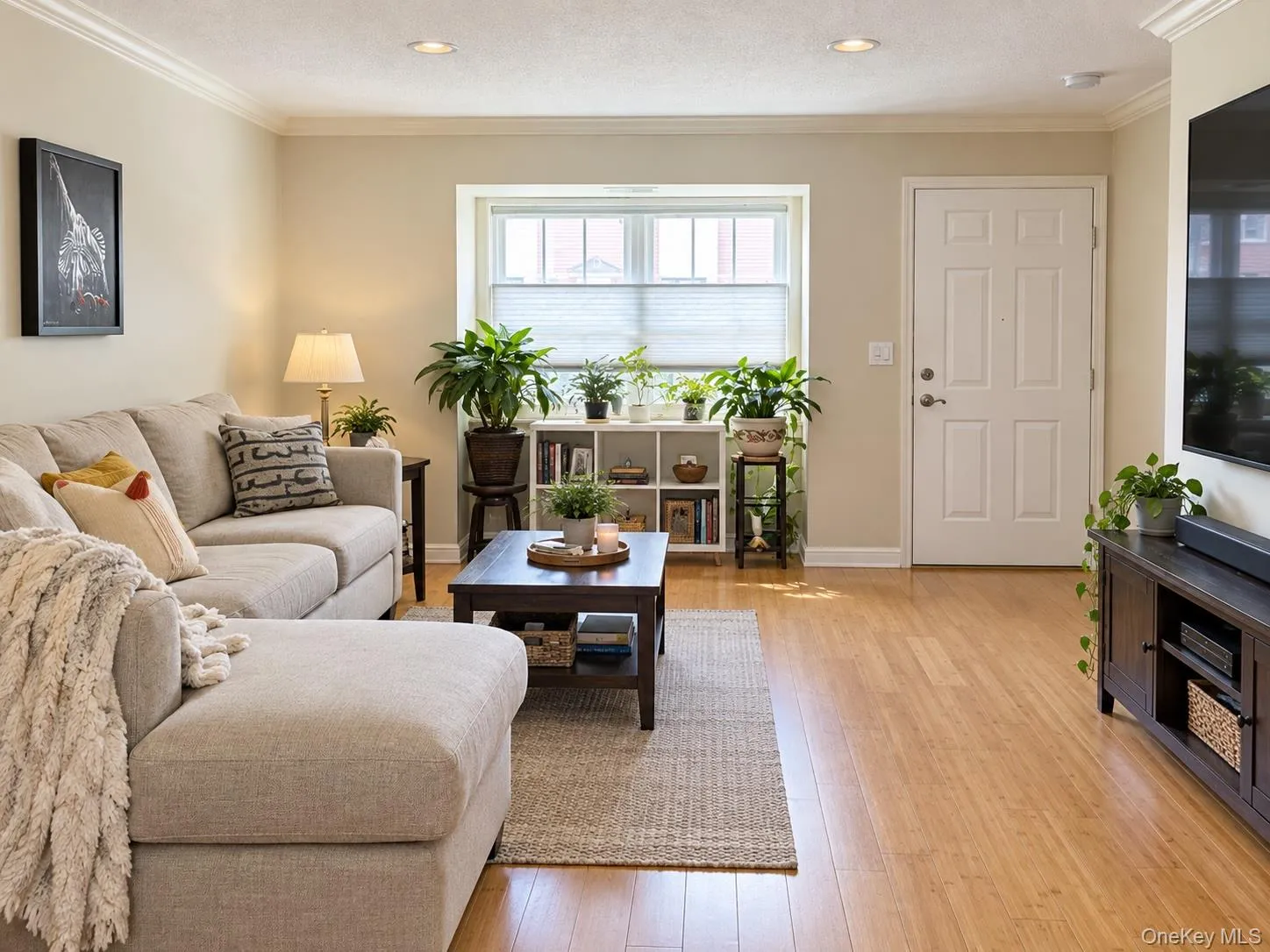 Living Room enhanced with virtually staged Living Room enhanced with virtually staged