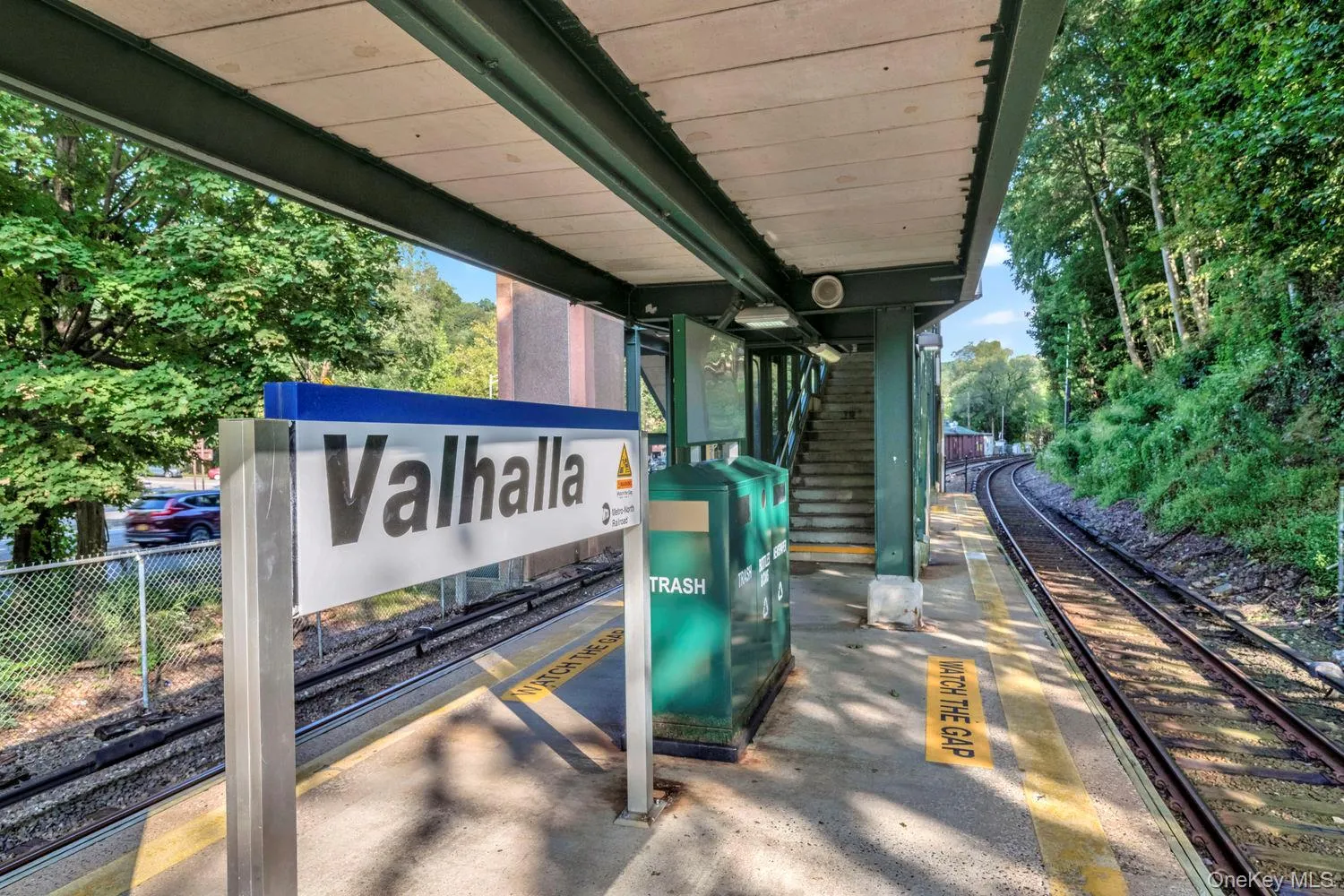 Valhalla Metro North station. Valhalla Metro North station.