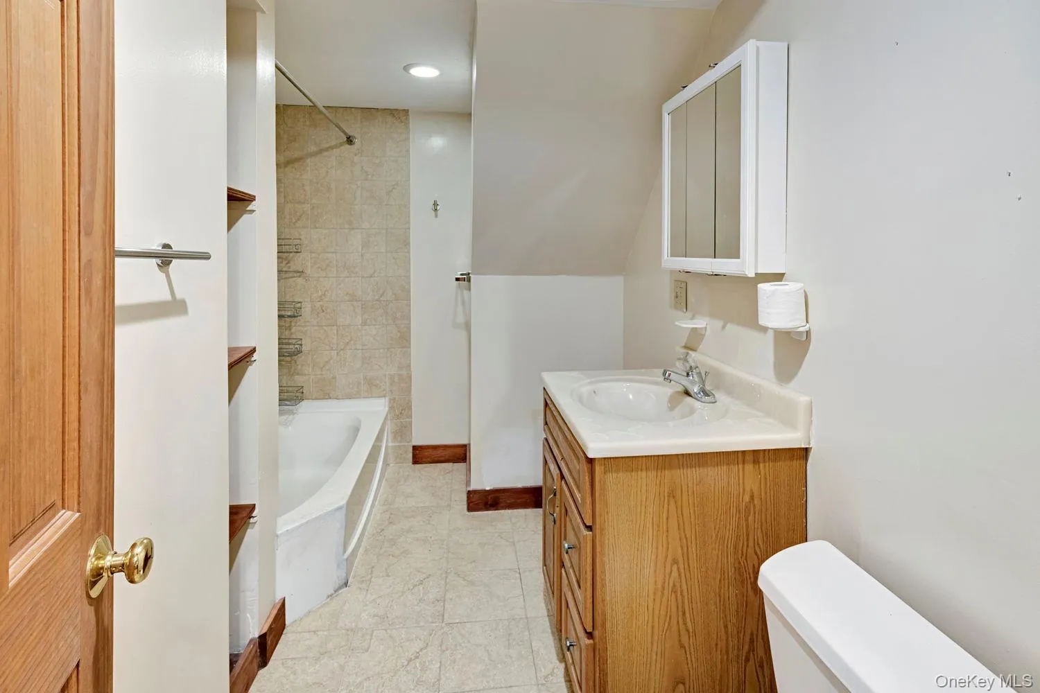 Accessory apartment bathroom. Accessory apartment bathroom.