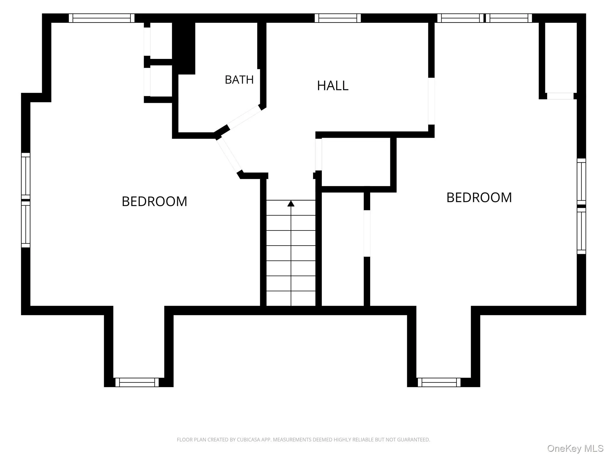 Second floor layout. Second floor layout.