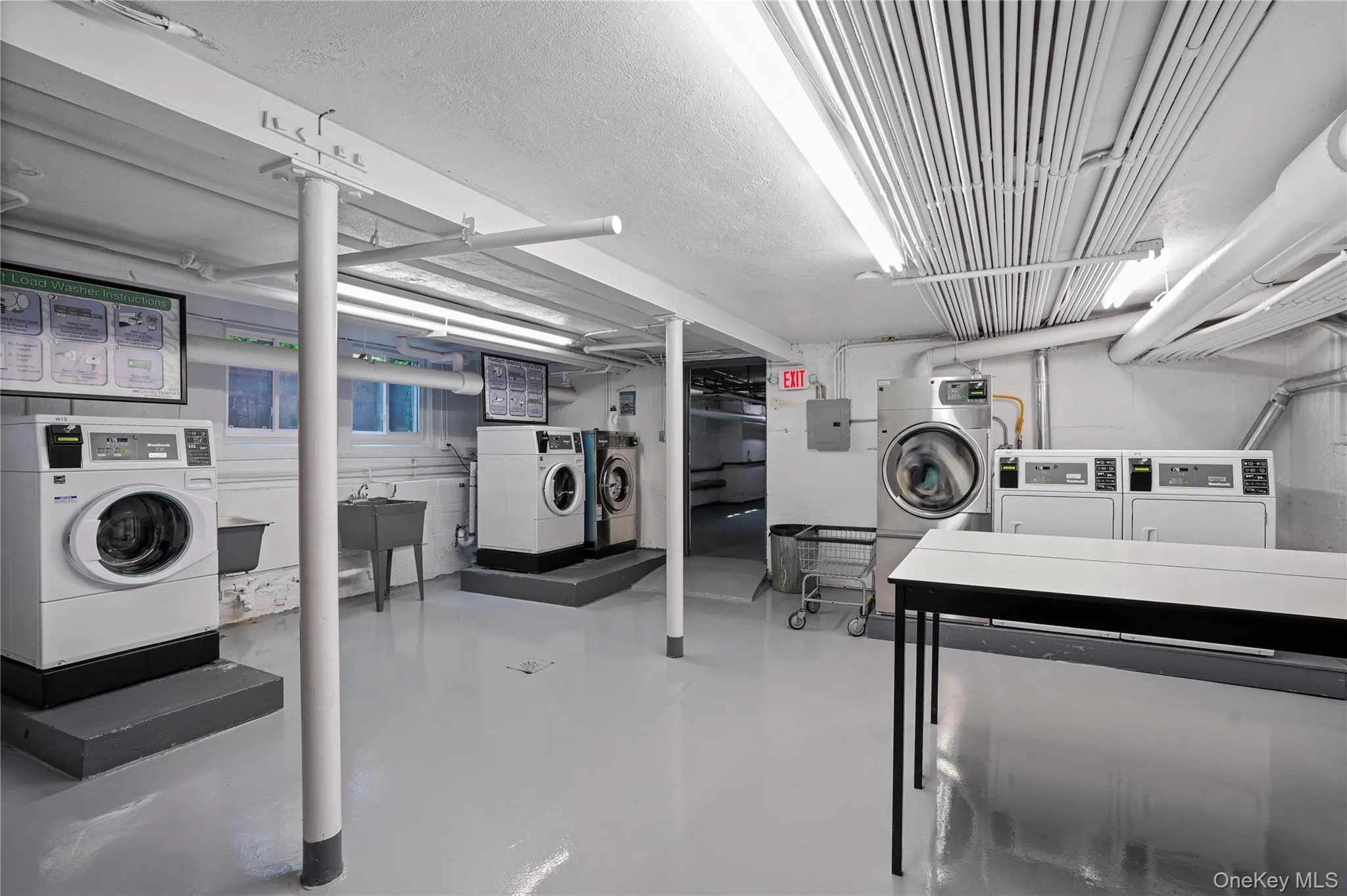 Common laundry located in Building D. Common laundry located in Building D.