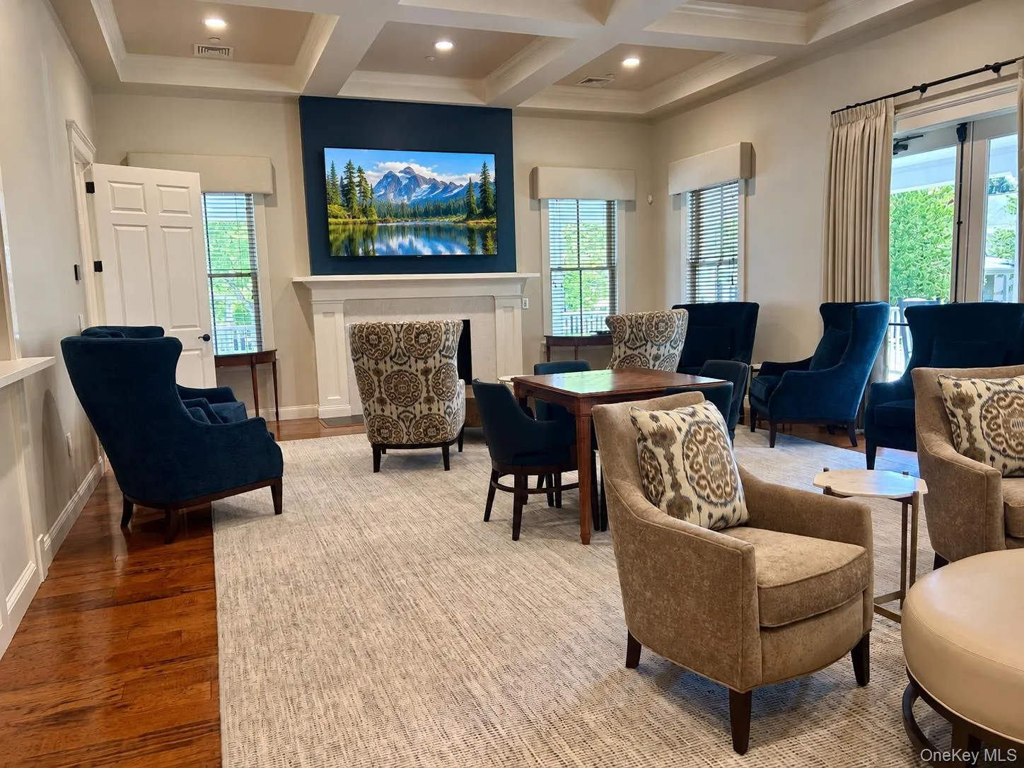 Relax in the Warwick Grove Neighborhood Center's newly refurbished Living Room Relax in the Warwick Grove Neighborhood Center's newly refurbished Living Room