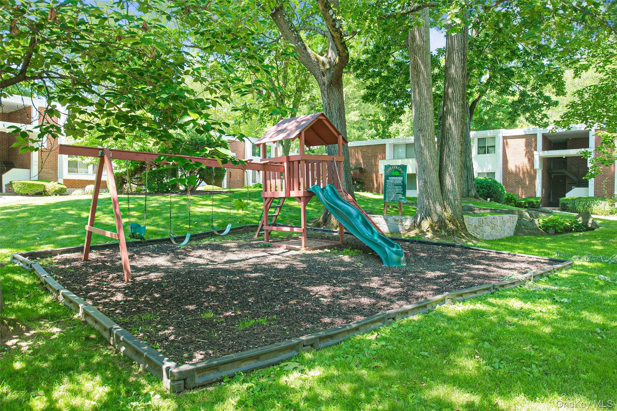 All playgrounds have bench seating nearby, for relaxing All playgrounds have bench seating nearby, for relaxing