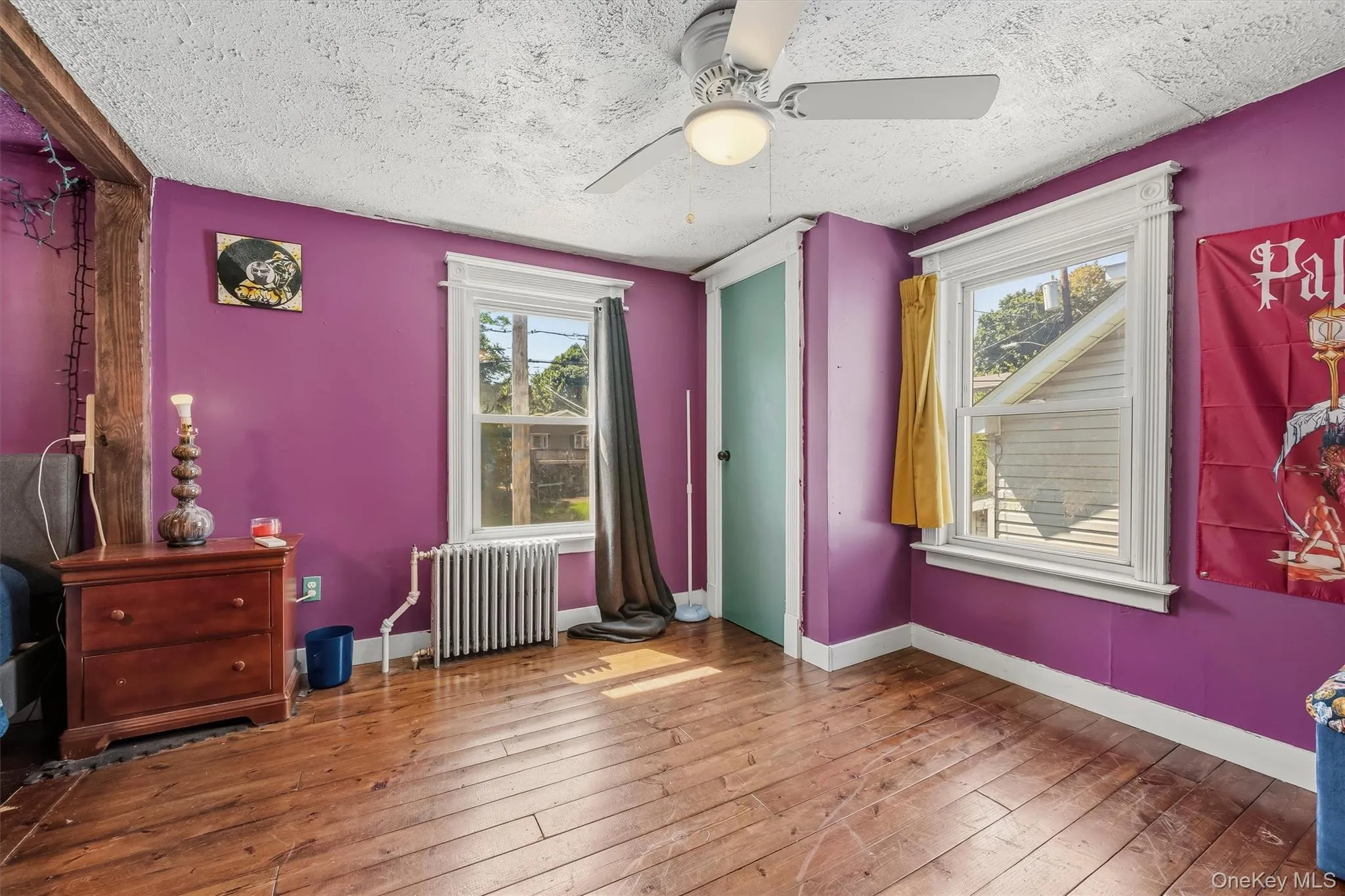 This was once two bedrooms and converted into one. This was once two bedrooms and converted into one.