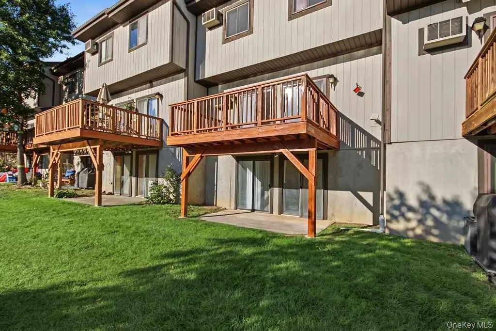 Deck and Patio - each w/view of Pond & Fountain Deck and Patio - each w/view of Pond & Fountain