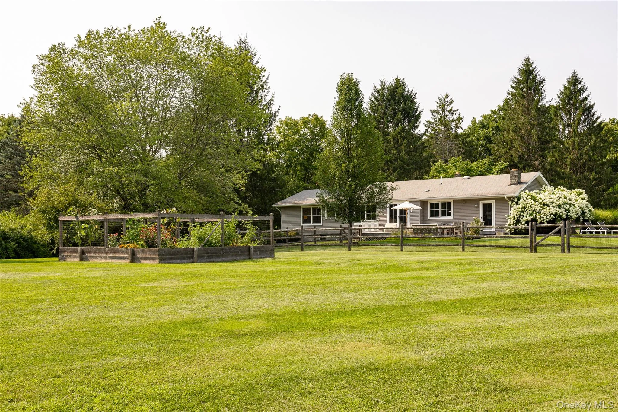 Private, bucolic back yard Private, bucolic back yard