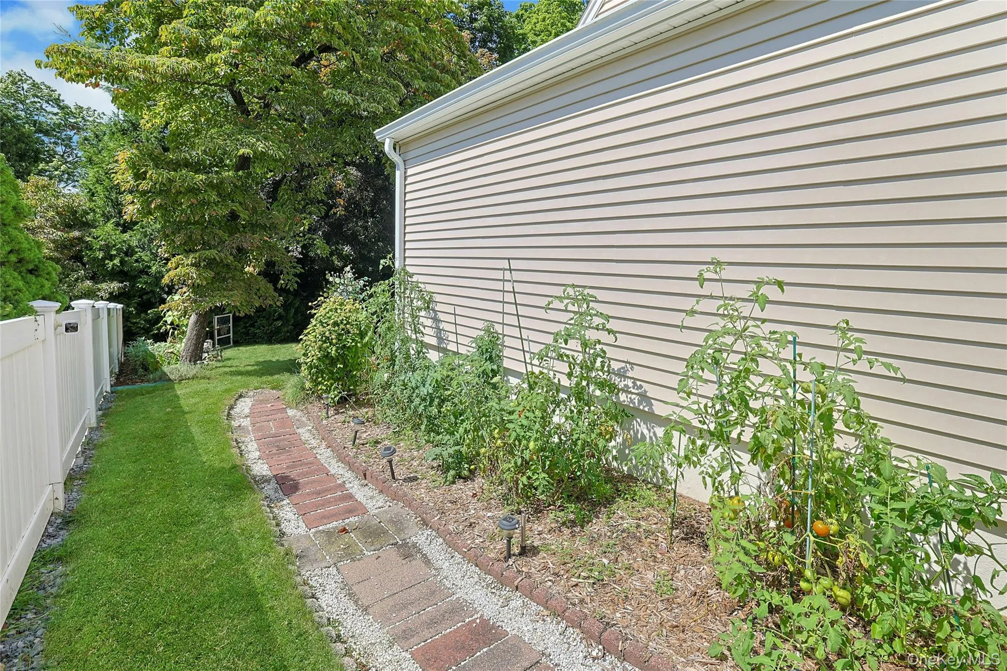 Side of the House leading to the backyard. Side of the House leading to the backyard.
