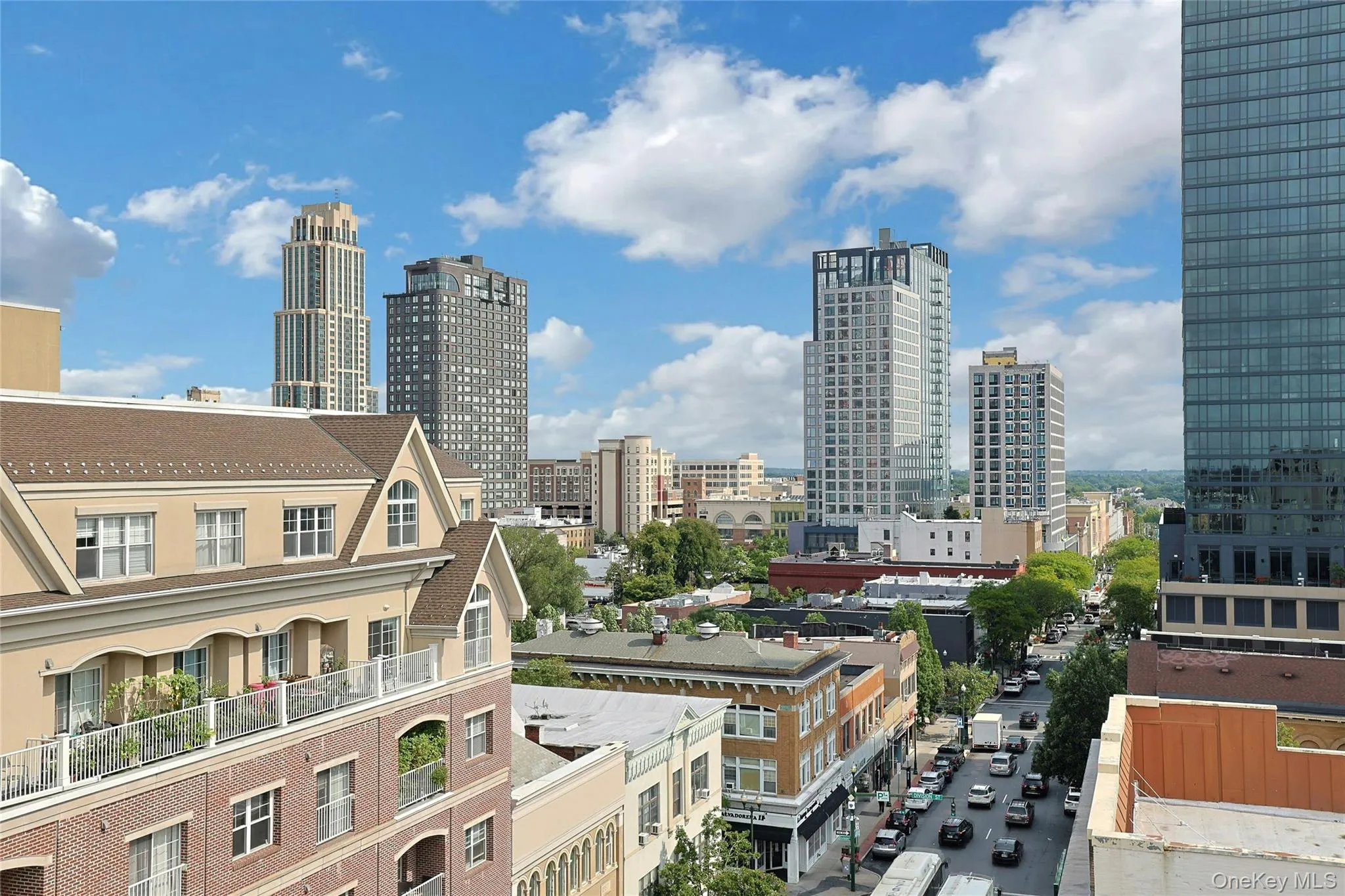 Expansive views overlooking downtown New Rochelle and the surrounding cityscape. Expansive views overlooking downtown New Rochelle and the surrounding cityscape.
