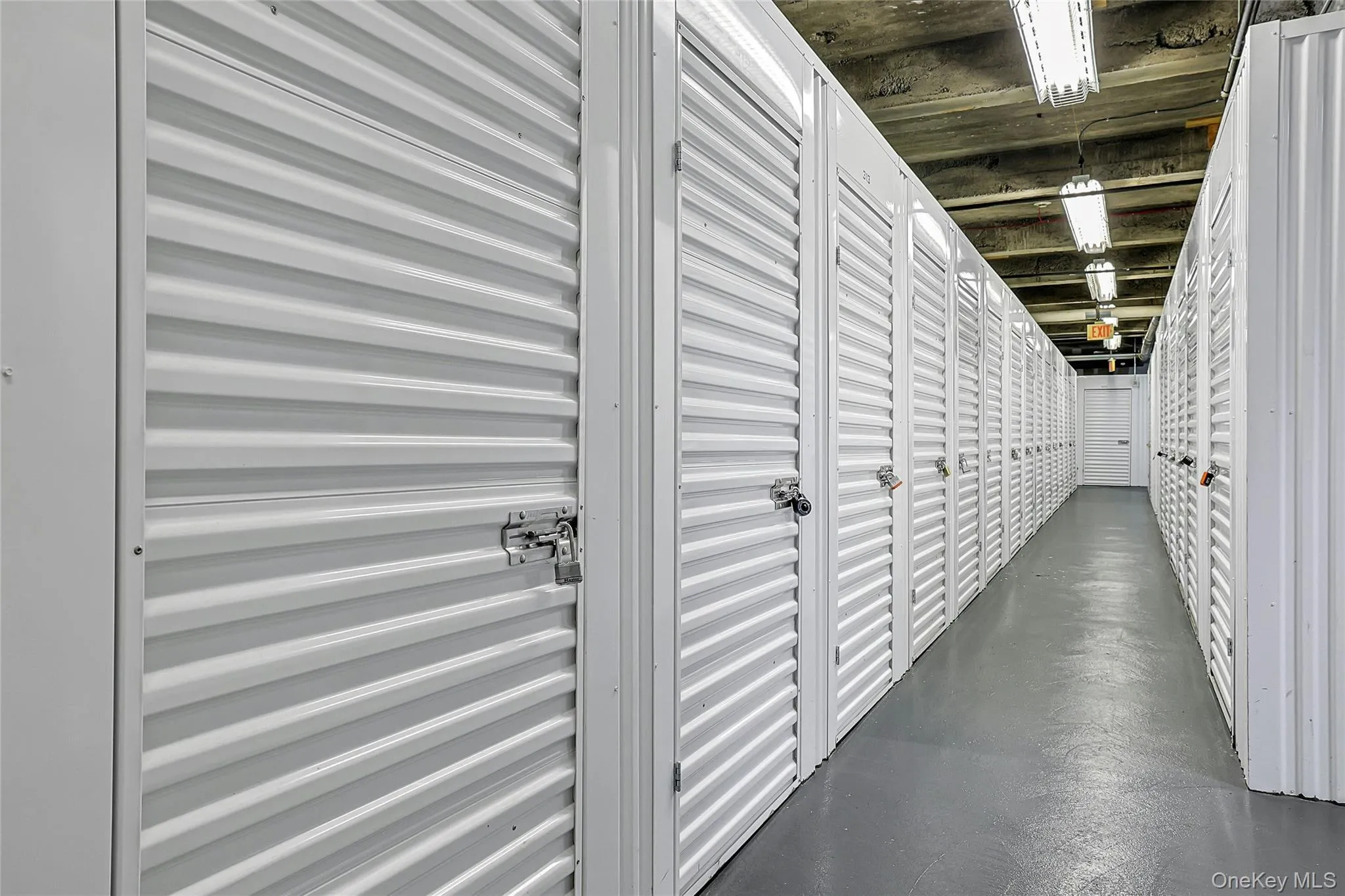 On-site storage area featuring individual storage units for added convenience. On-site storage area featuring individual storage units for added convenience.