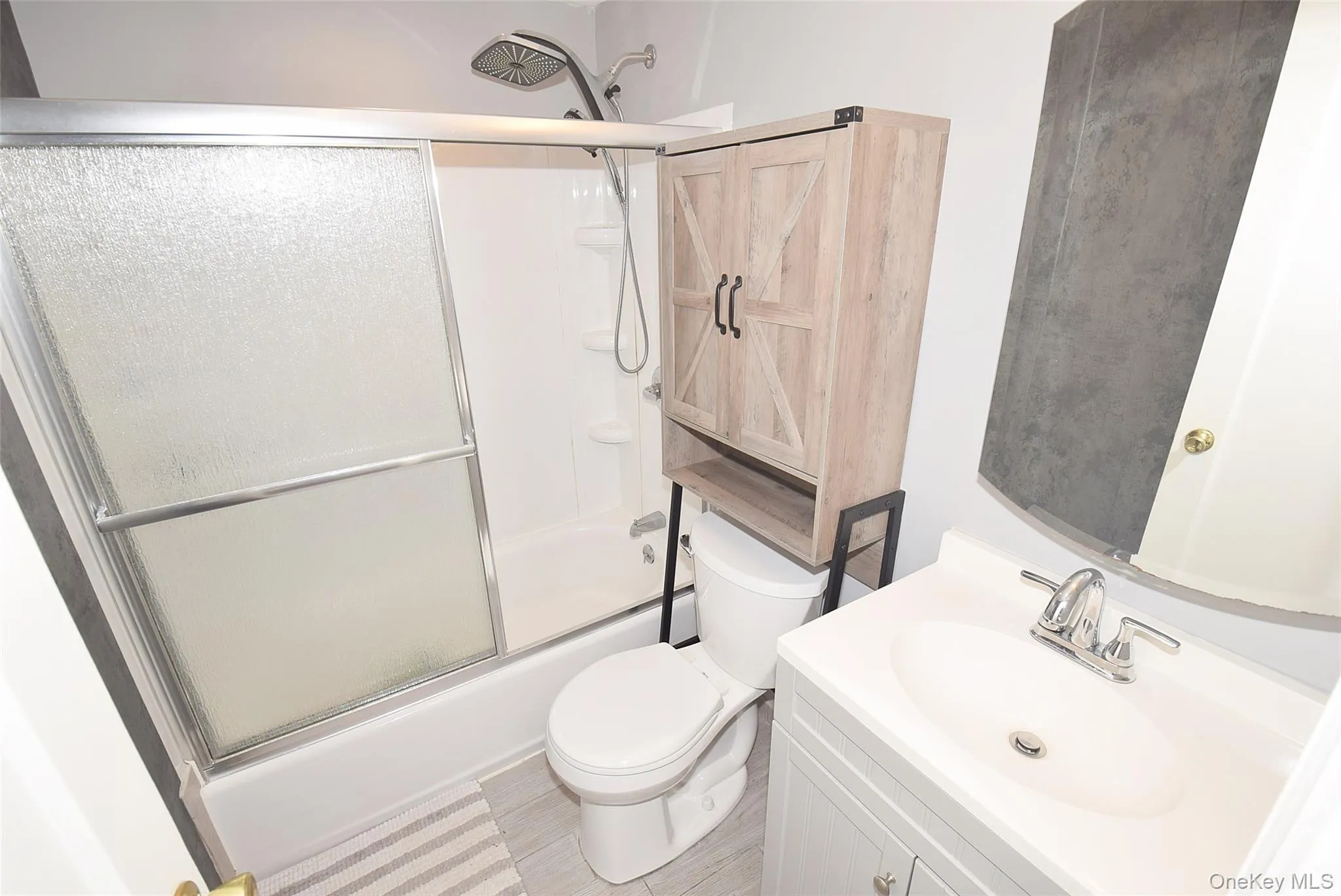 Updated Bathroom with Full Tub Updated Bathroom with Full Tub
