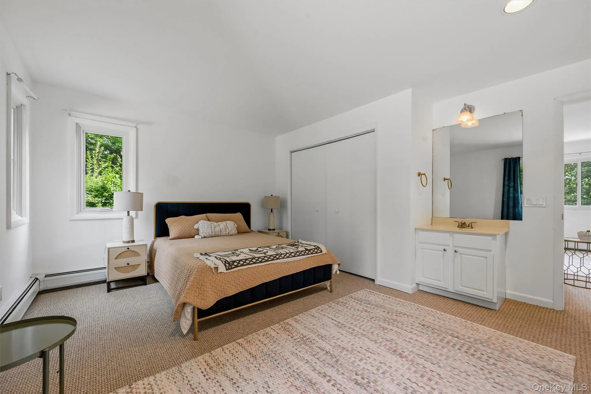 Main unit bedroom 2 with ensuite sink/vanity Main unit bedroom 2 with ensuite sink/vanity