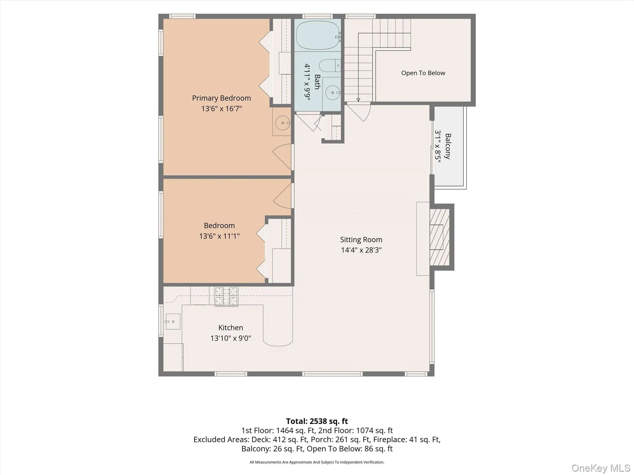 Accessory unit floor plan Accessory unit floor plan
