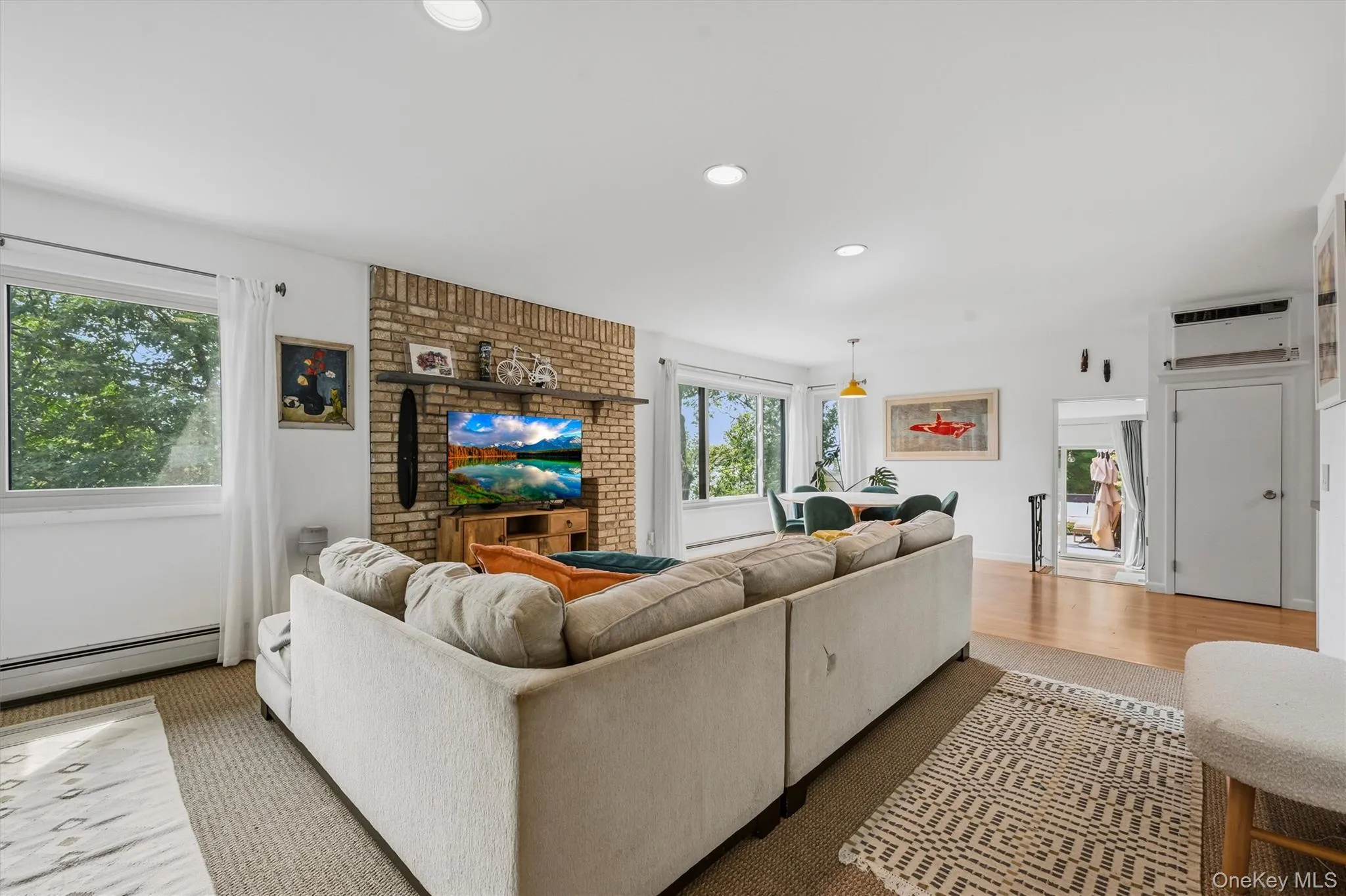 Main unit Large open living area with water views Main unit Large open living area with water views