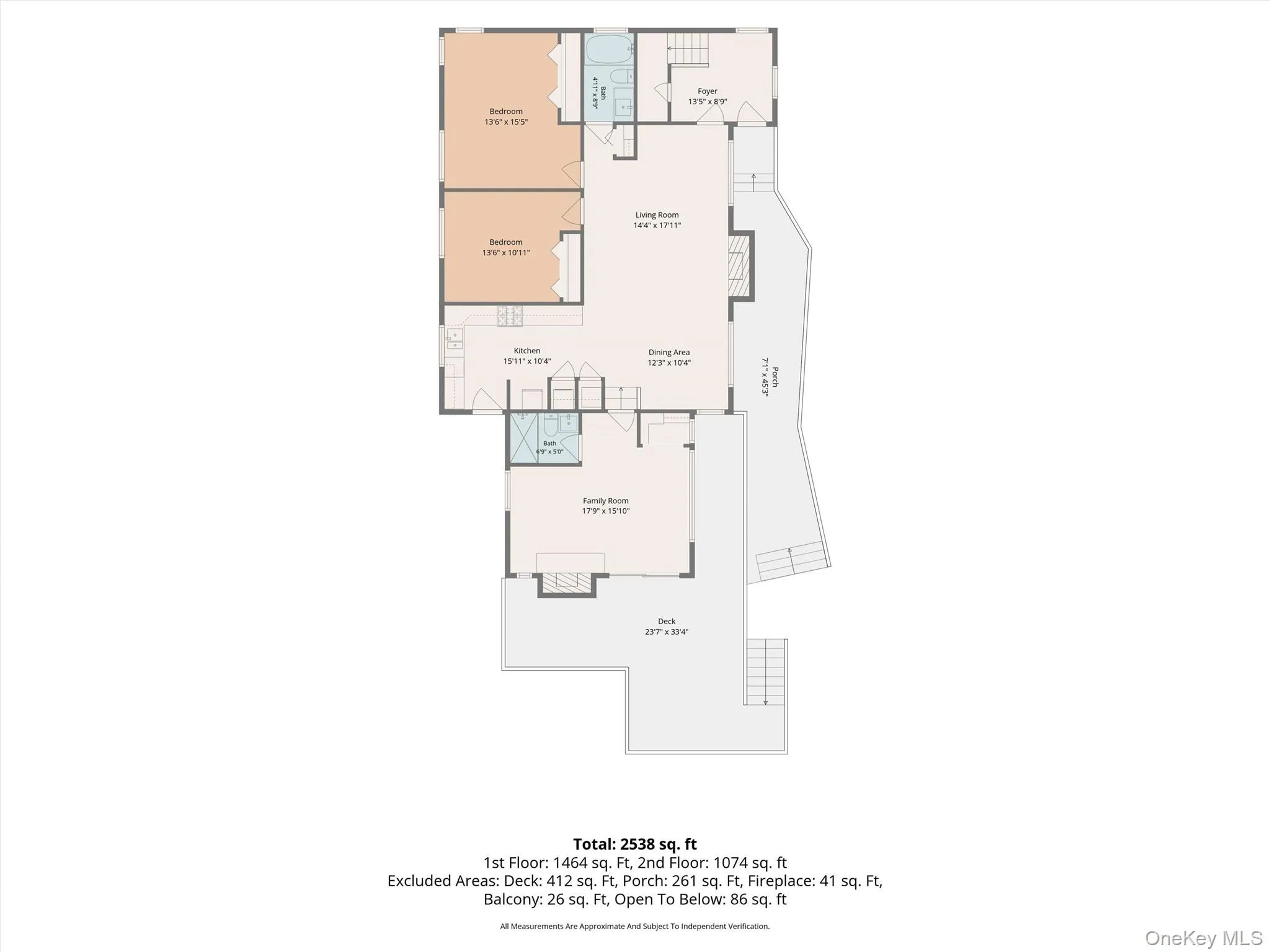 Main unit floor plan Main unit floor plan