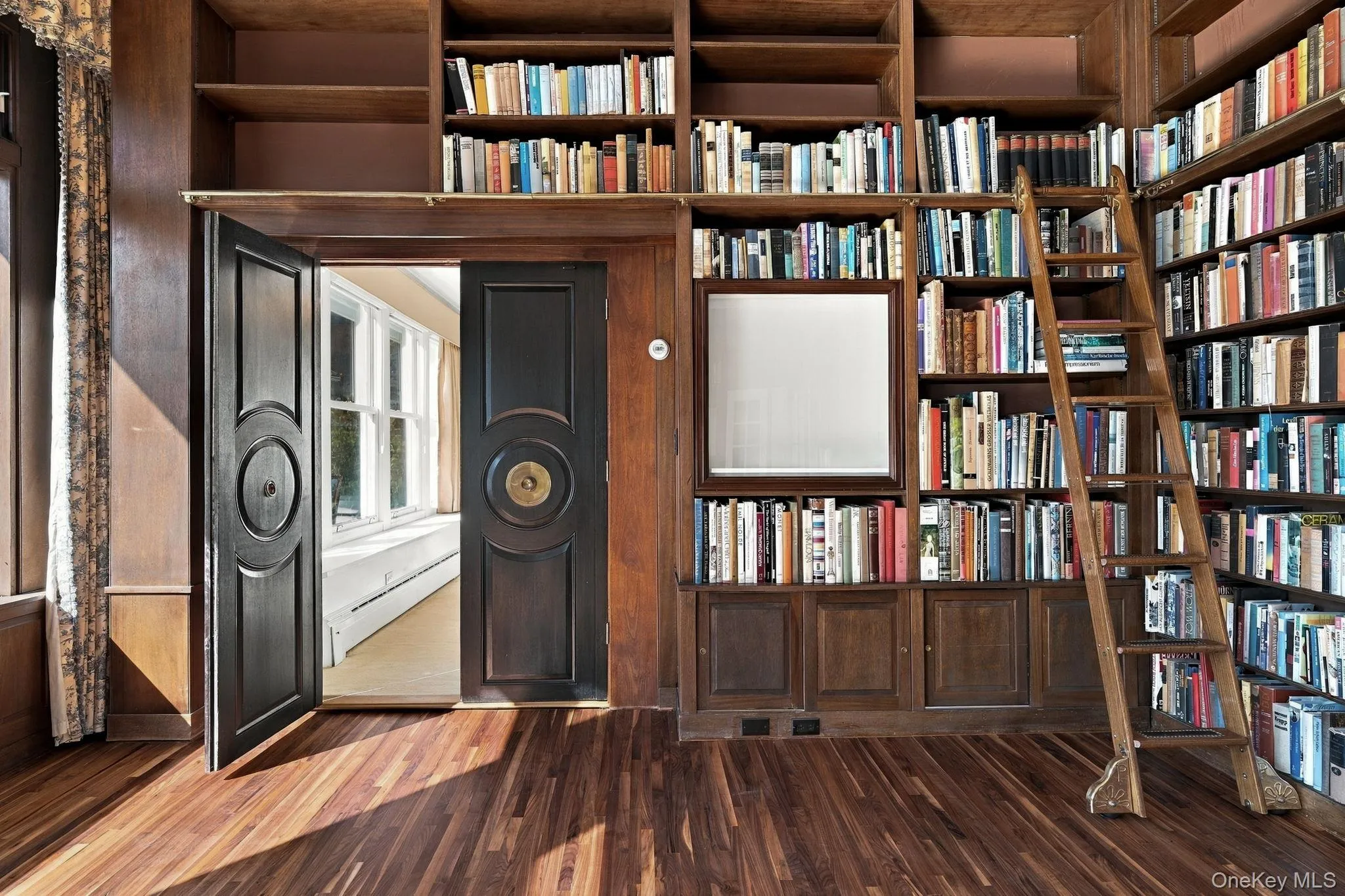 Complete with Library Ladder! Entry to former Game/Music Room Complete with Library Ladder! Entry to former Game/Music Room