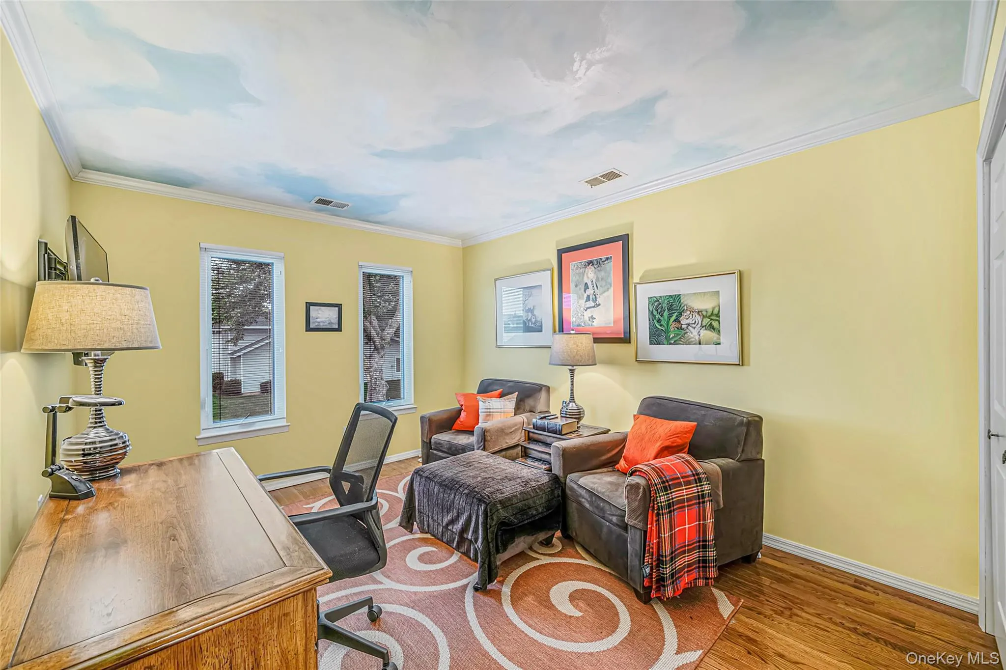 Guest Bedroom Being Used as an Office Guest Bedroom Being Used as an Office