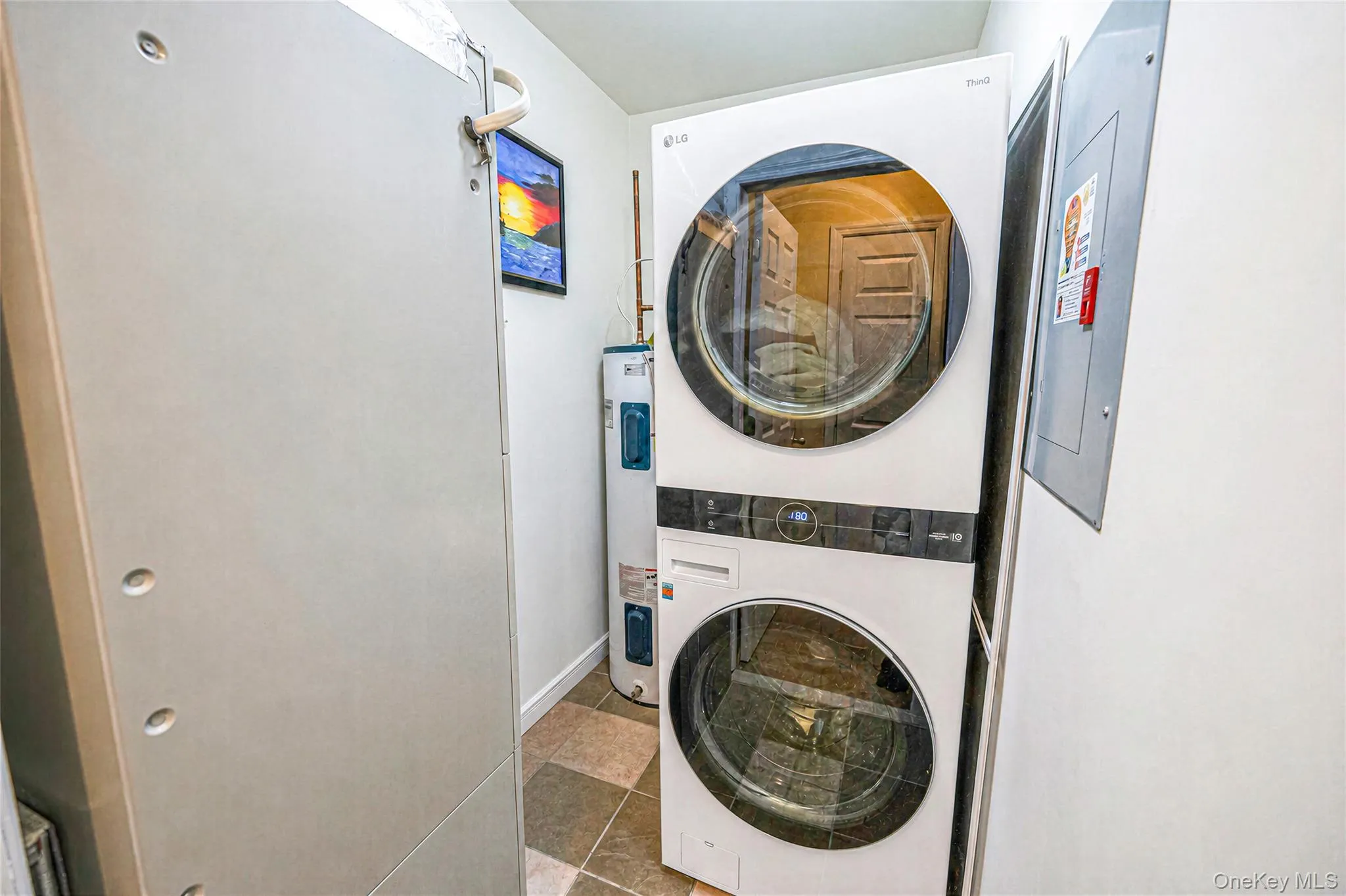 Utility Closet: Water Heater, Electrical Panel, HVAC and Laundry Utility Closet: Water Heater, Electrical Panel, HVAC and Laundry