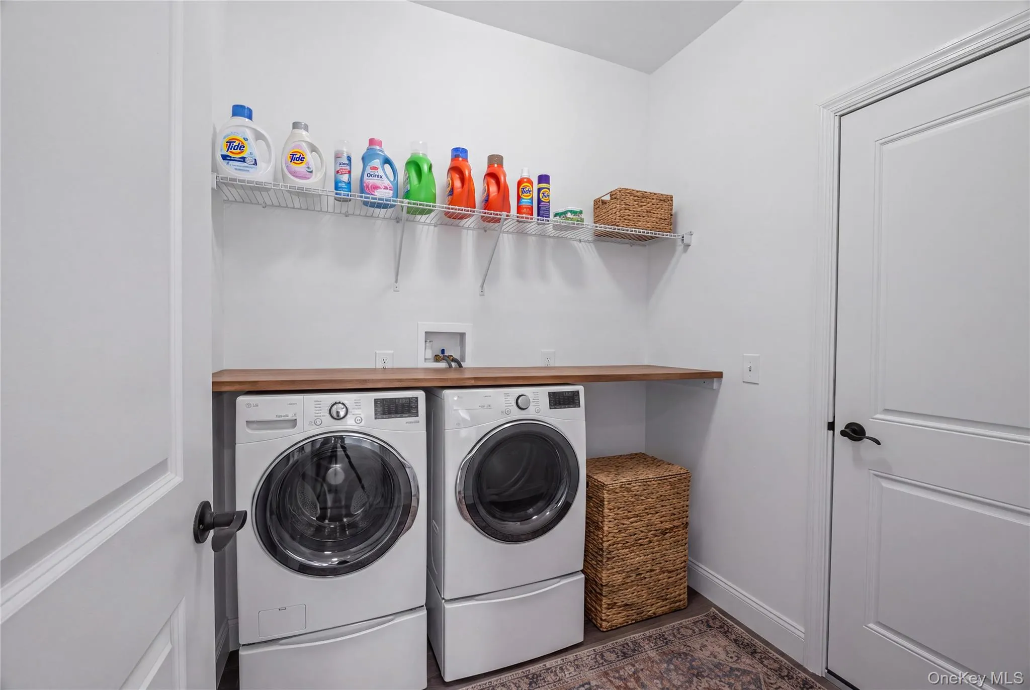 Virtually Staged Laundry Room Virtually Staged Laundry Room