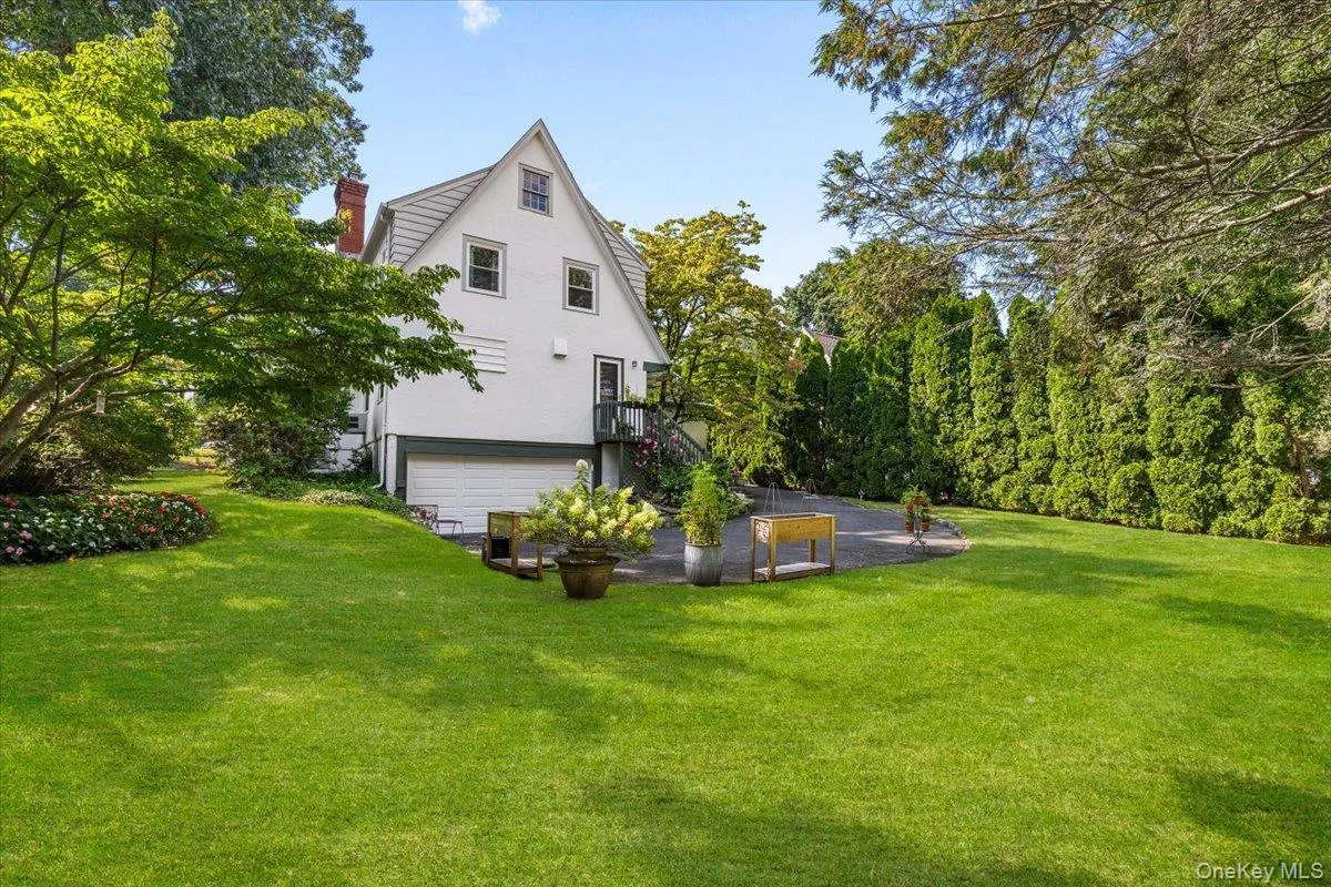 Expansive, level backyard with patio Expansive, level backyard with patio