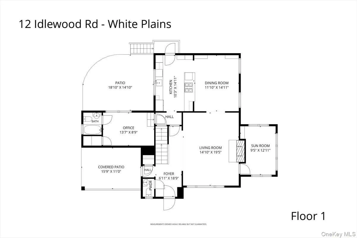 First-floor layout First-floor layout