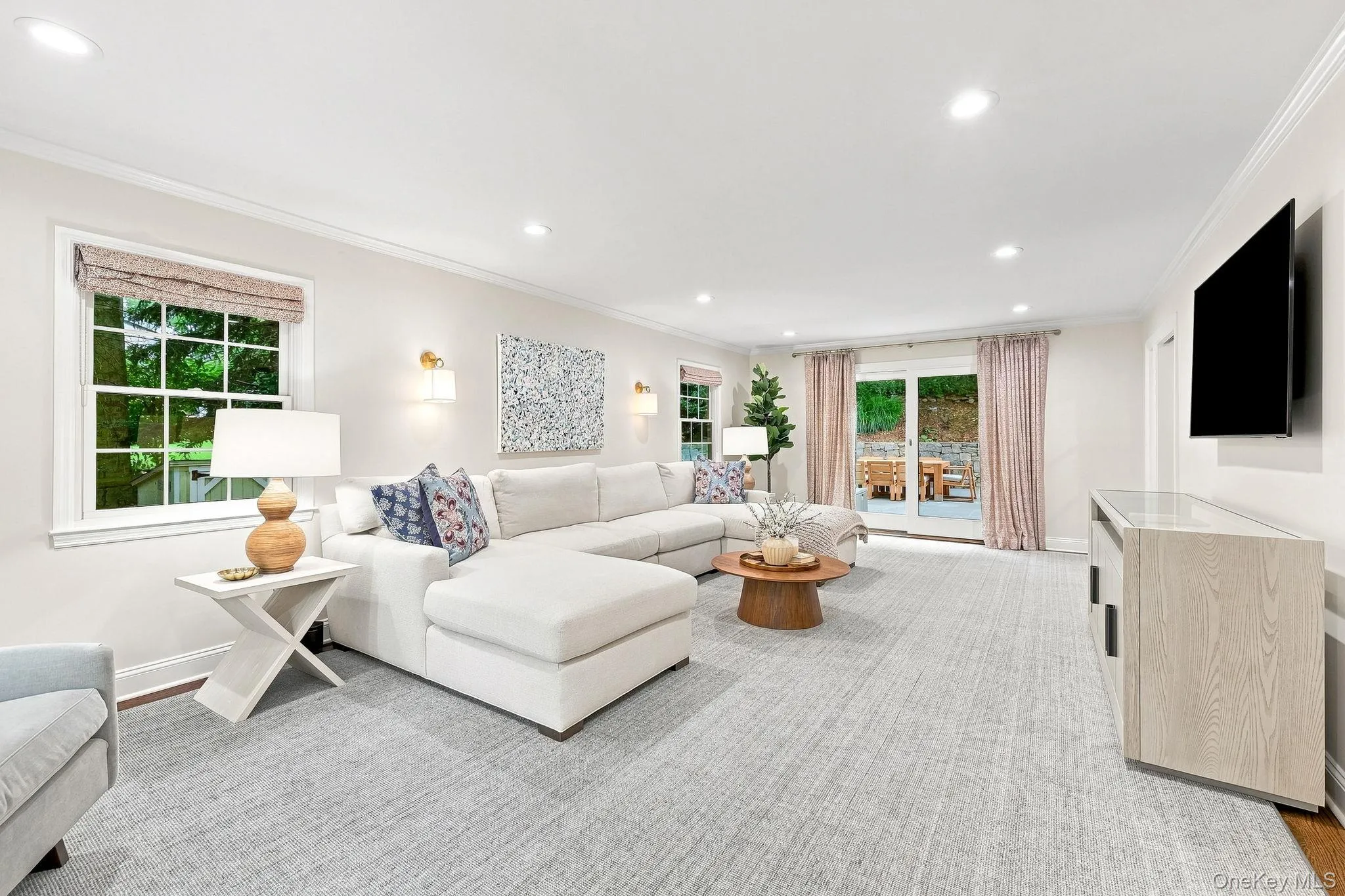 Sliding Glass Doors from Living Room to Rear Patio Sliding Glass Doors from Living Room to Rear Patio