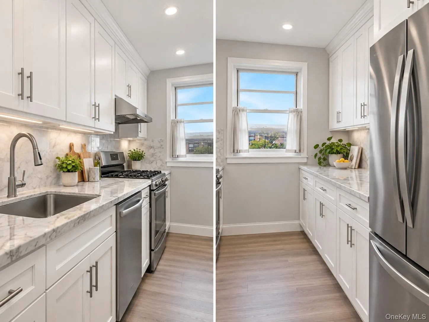 Virtually staged kitchen Virtually staged kitchen